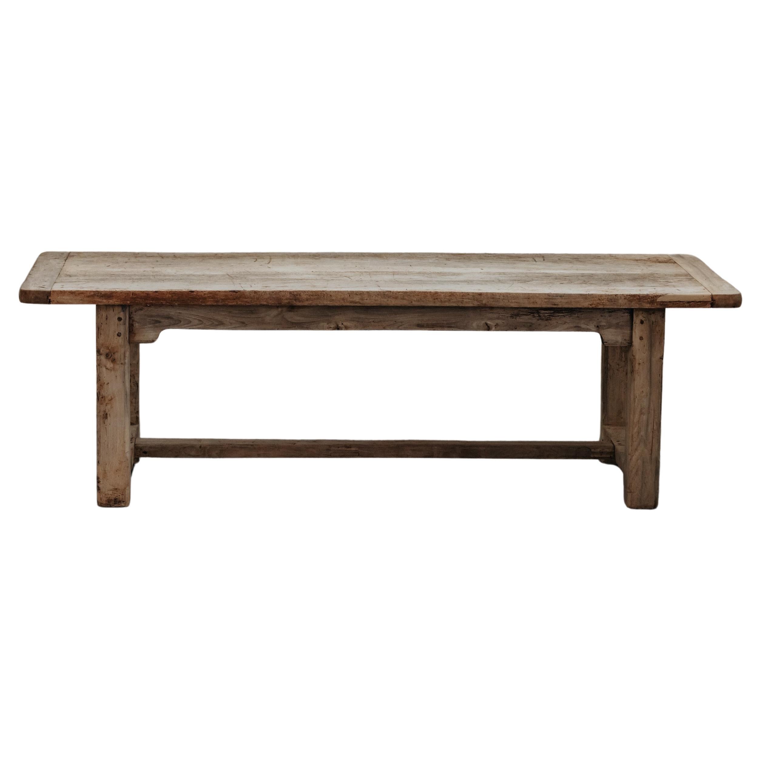 Early Oak Dining Table From Italy,  Circa 1850 For Sale