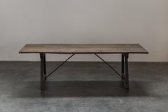 Early Oak Dining Table From Spain, Circa 1800