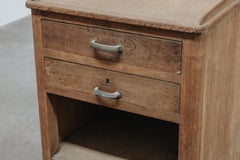 Early Oak Shop Counter From France, Circa 1920