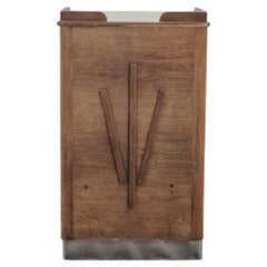 Mostrador de tienda antiguo de roble procedente de Francia, circa 1920