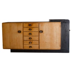 Early Oak Sideboard from The Haagse School, Netherlands, Circa 1930
