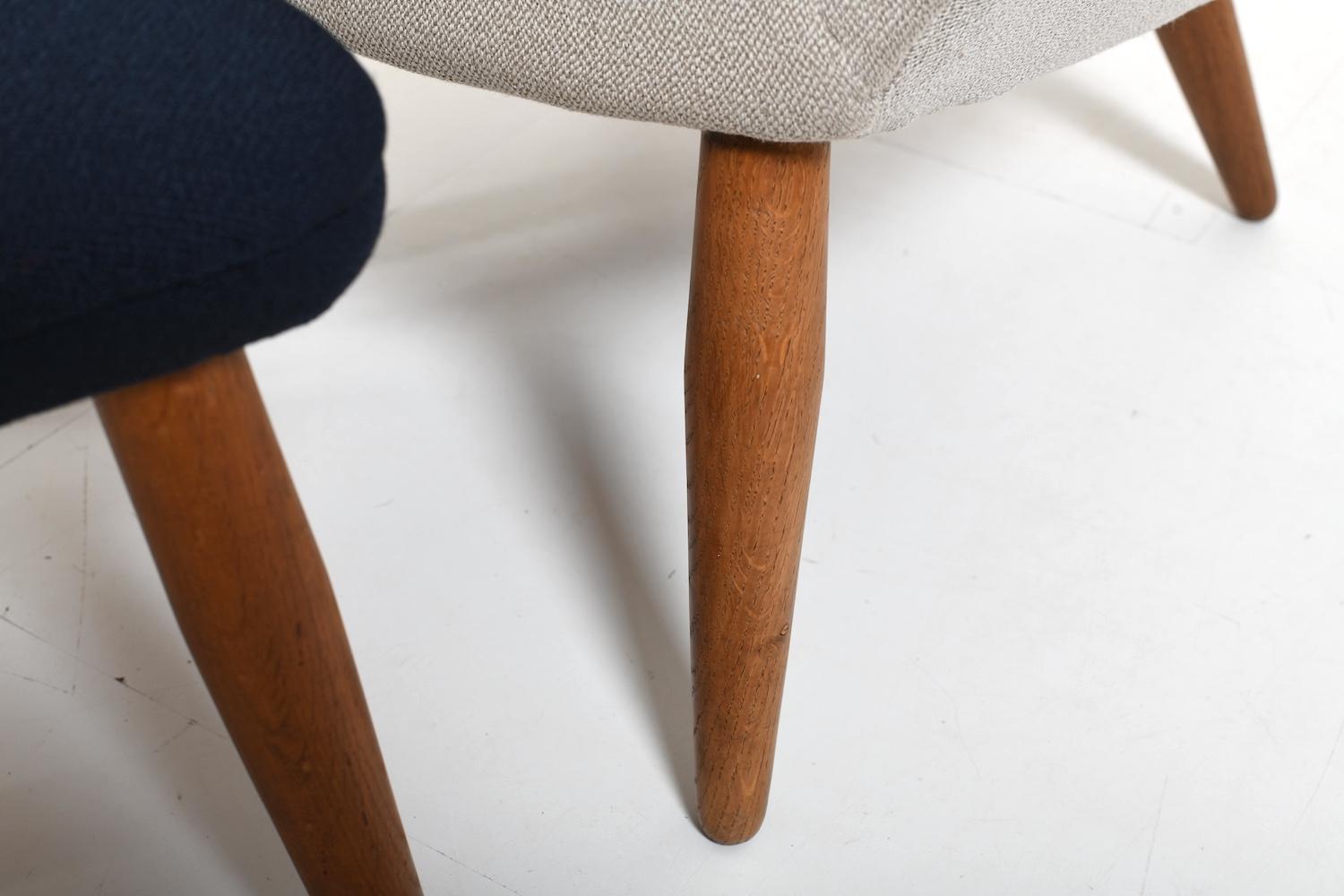 Silla de salón Early ODA de Arnold Madsen Años 50 / Nueva tapizada en venta 5