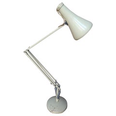 Early Off White Anglepoise Lamp Designed by George Carwardine for Herbert Terry
