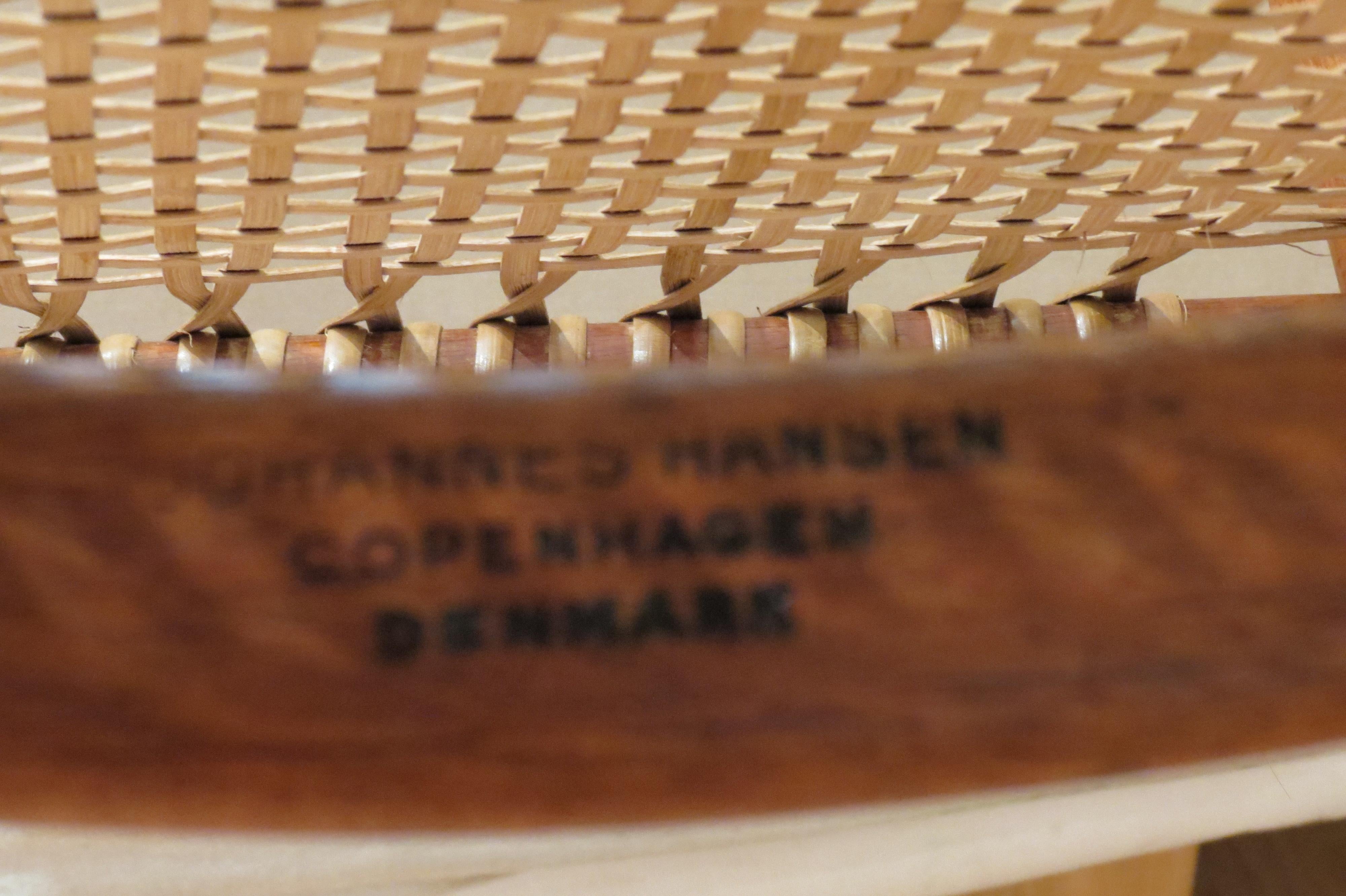 Early Original JH 501 Chair by Hans J Wegner for Johannes Hansen in Teak, 1950 8
