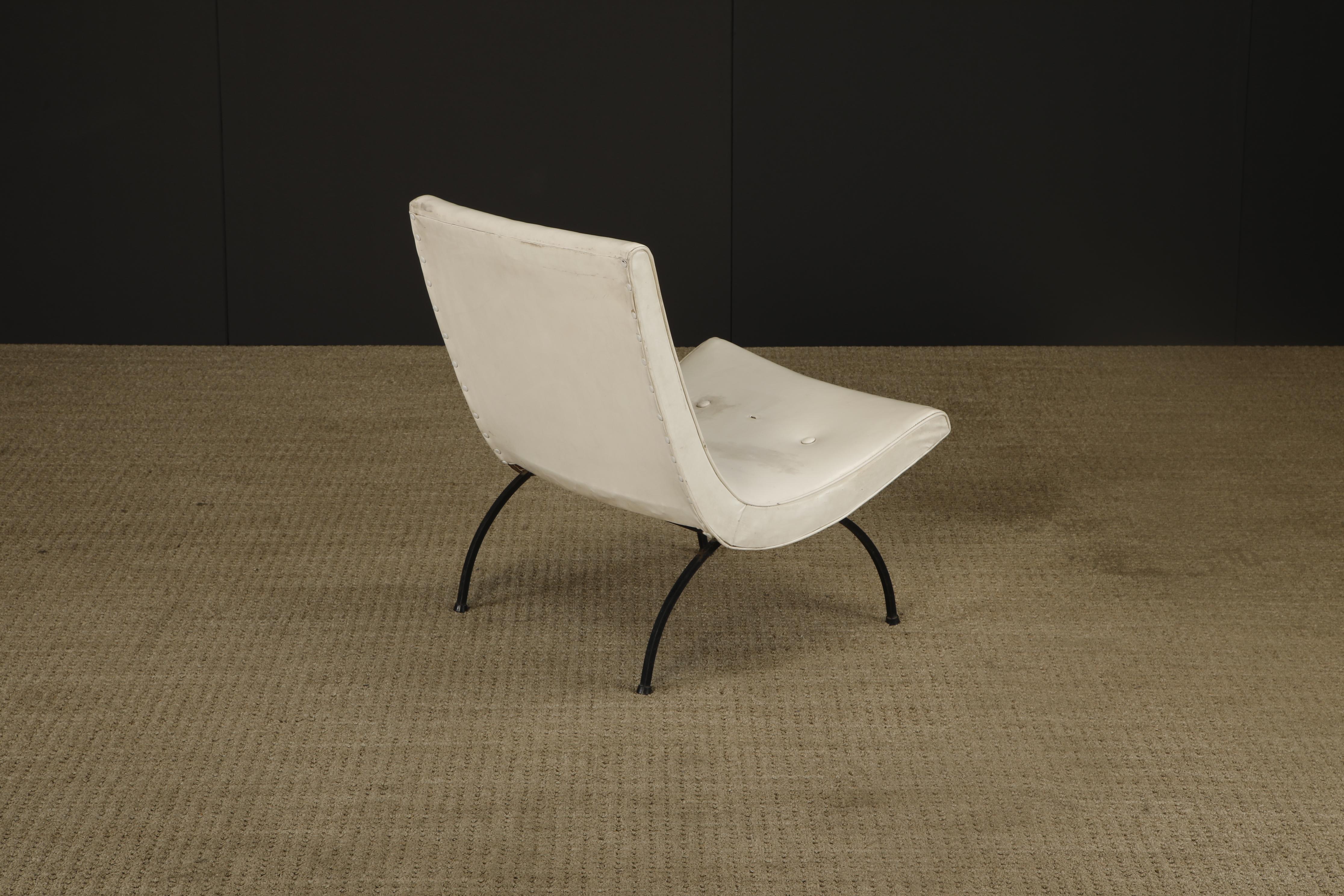 Early Original Milo Baughman 'Scoop' Lounge Chair for James Inc / Thayer Coggin For Sale 3