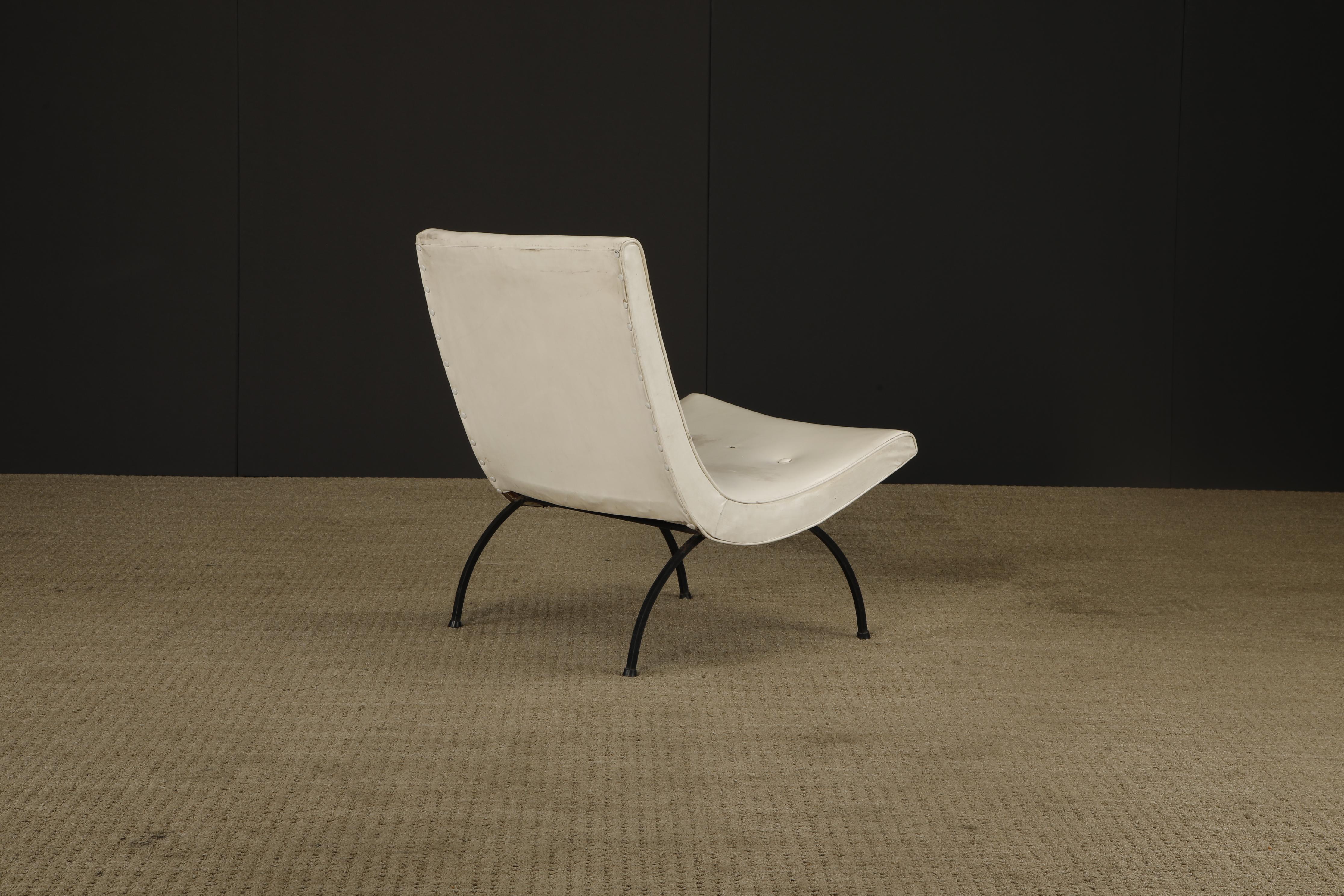 Early Original Milo Baughman 'Scoop' Lounge Chair for James Inc / Thayer Coggin For Sale 2