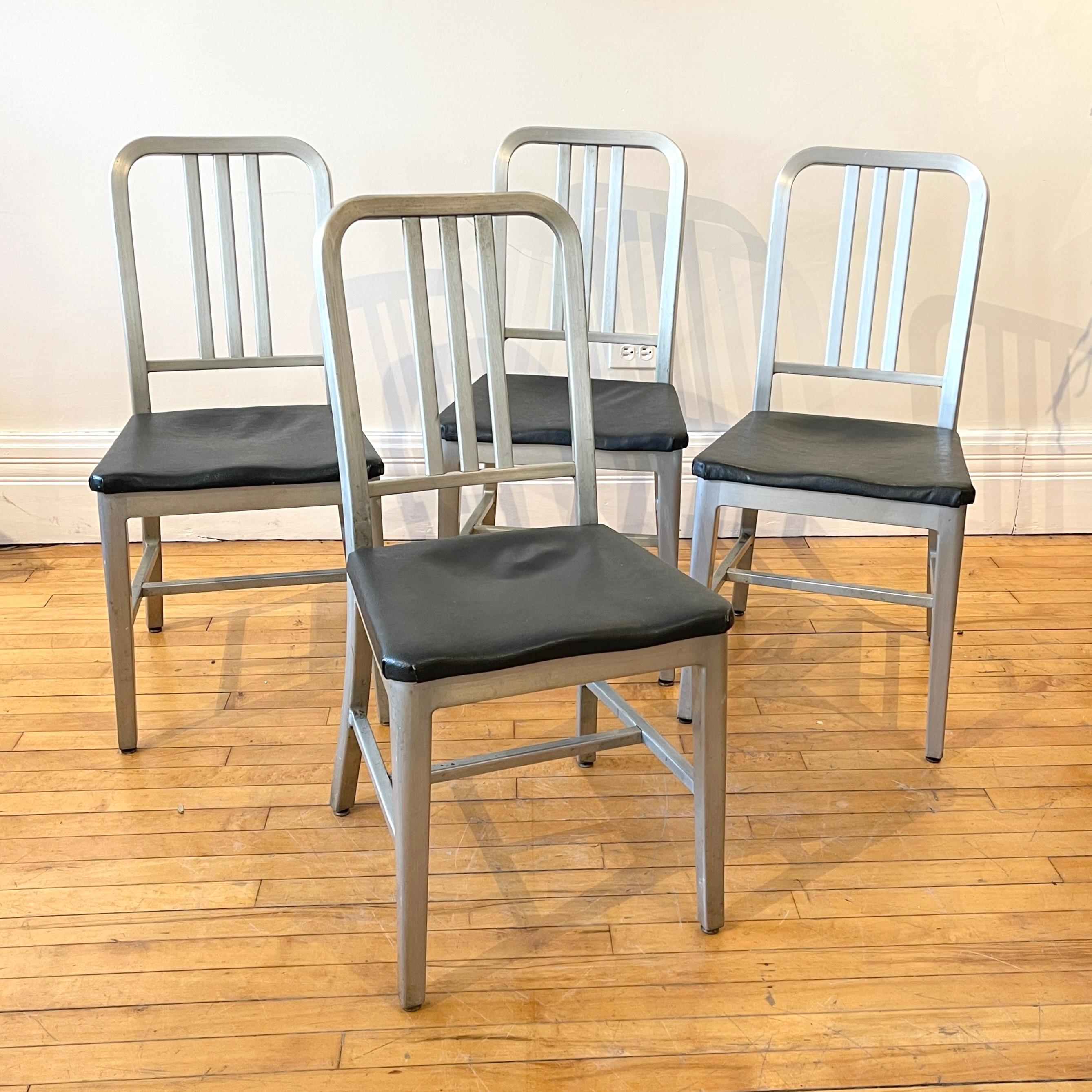 20th Century Early Original Navy Chairs by Goodform / General Fireproofing 60 Available
