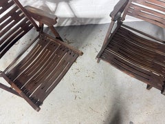 Early ORIGINAL Rex Lounge Chair in Oak, Solid Frame /Plywood /brass inlay