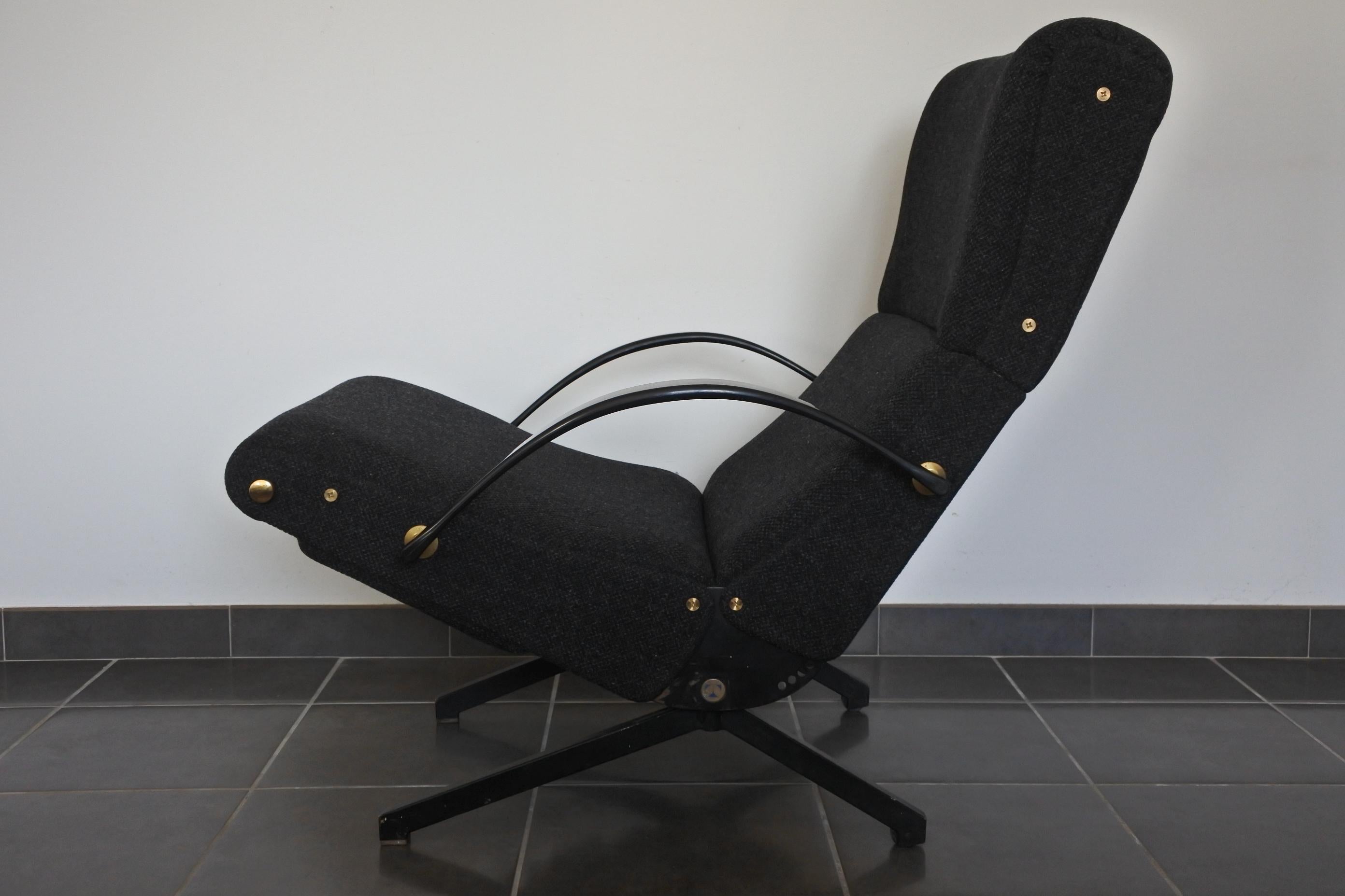 Early Osvaldo Borsani P40 Lounge Chair for Tecno, 1950s 5