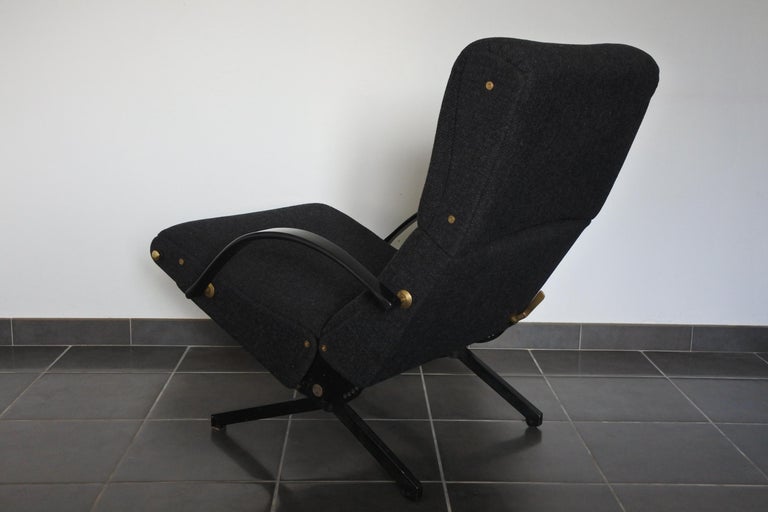 Early Osvaldo Borsani P40 Lounge Chair for Tecno, 1950s 9
