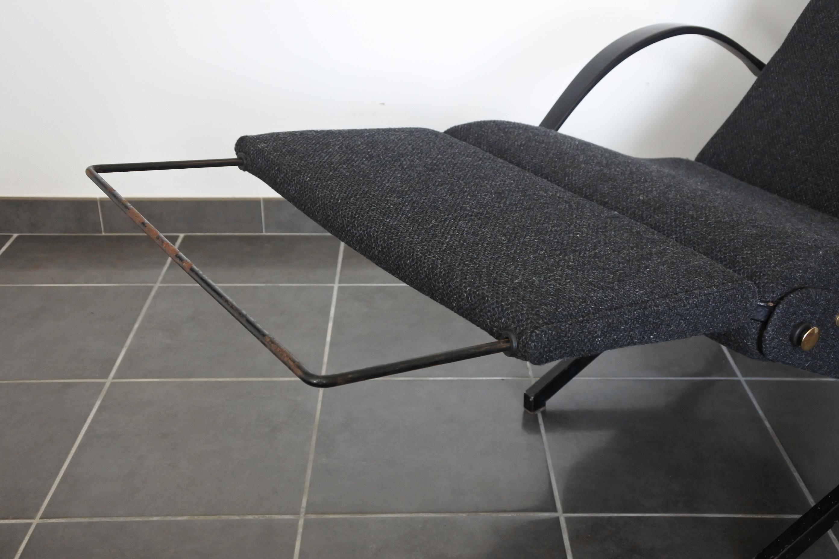 Early Osvaldo Borsani P40 Lounge Chair for Tecno, 1950s 11