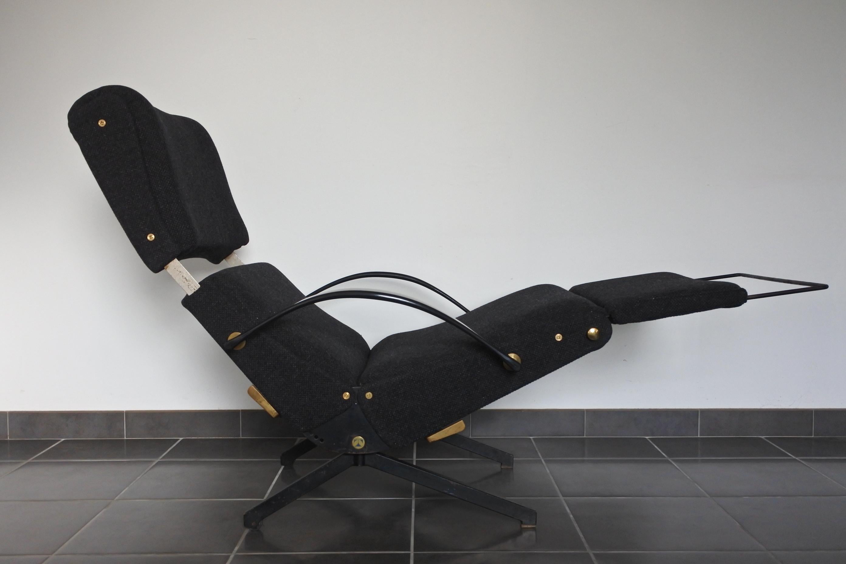 Italian Early Osvaldo Borsani P40 Lounge Chair for Tecno, 1950s