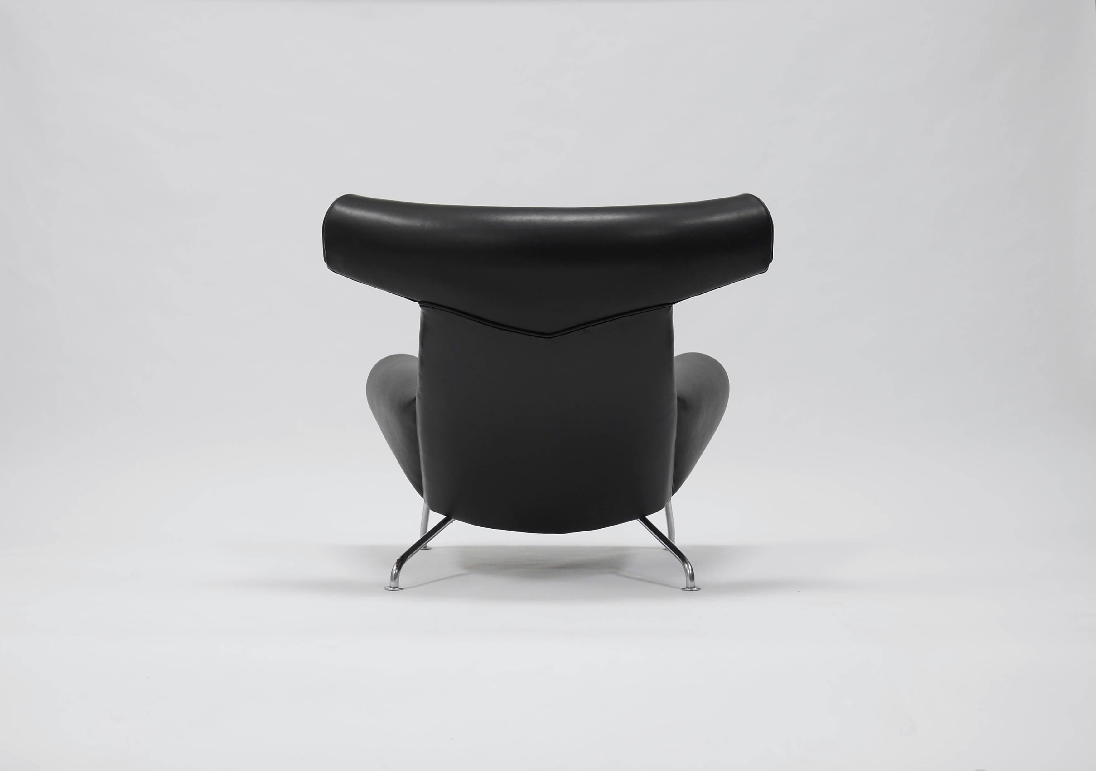 Danois Fauteuil de salon Ox ancien de Hans Wegner pour A.P. Volé en vente