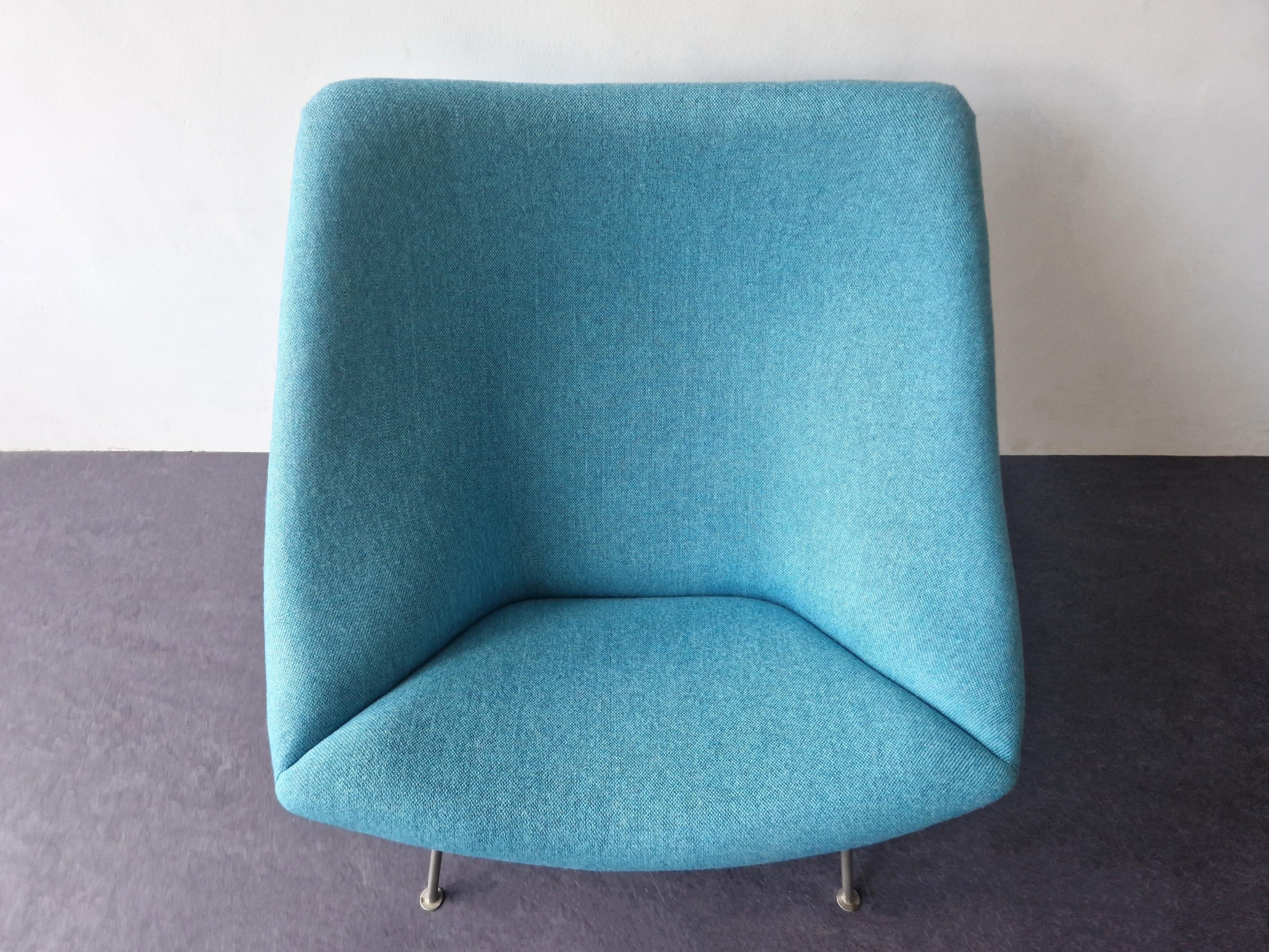Dutch Early Oyster lounge chair by Pierre Paulin for Artifort, The Netherlands 1958 For Sale
