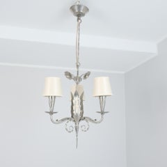 Early Paavo Tynell Ceiling Lamp Model TT1/SM927  In Tin, Taito 1930s