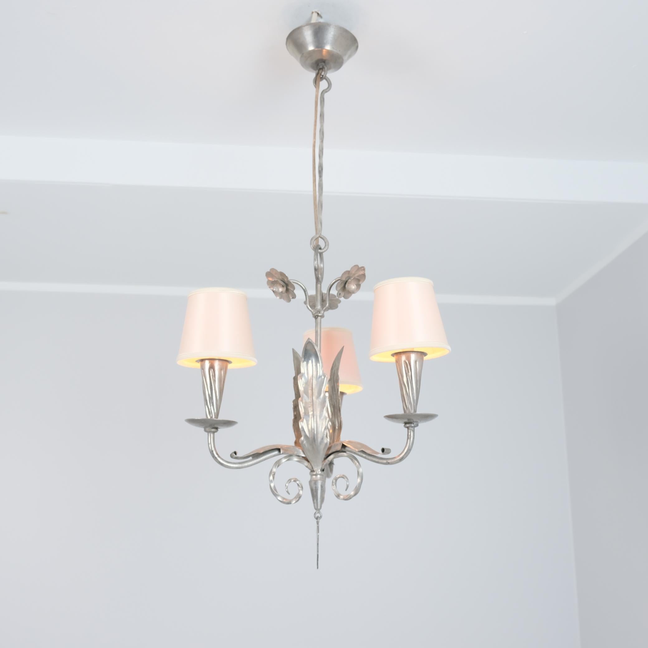 Lampada da soffitto Paavo Tynell Modello TT1/SM927  In Tin, Taito 1930s in vendita 1