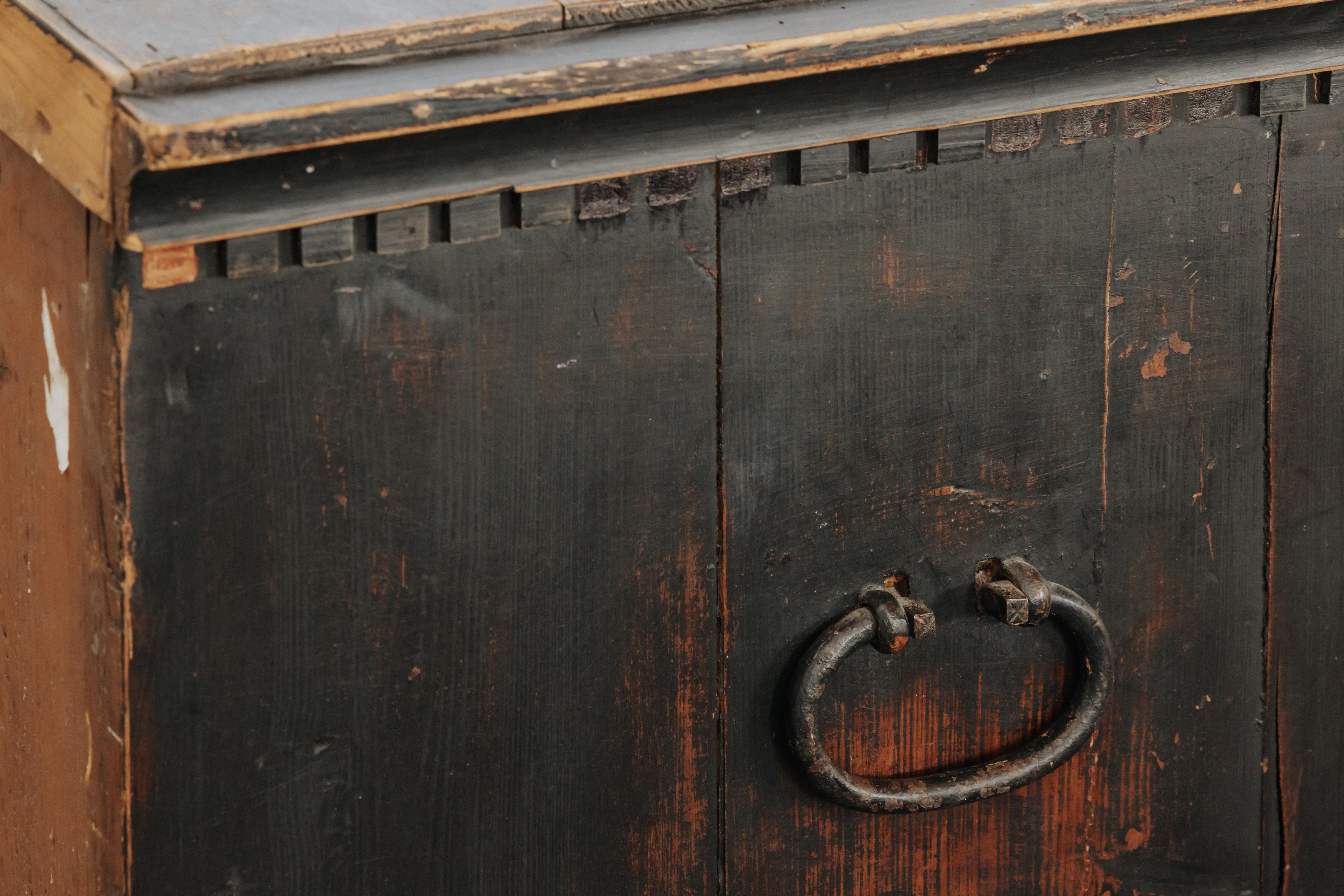 Early Painted Chest Of Drawers From Sweden, Circa 1850 3
