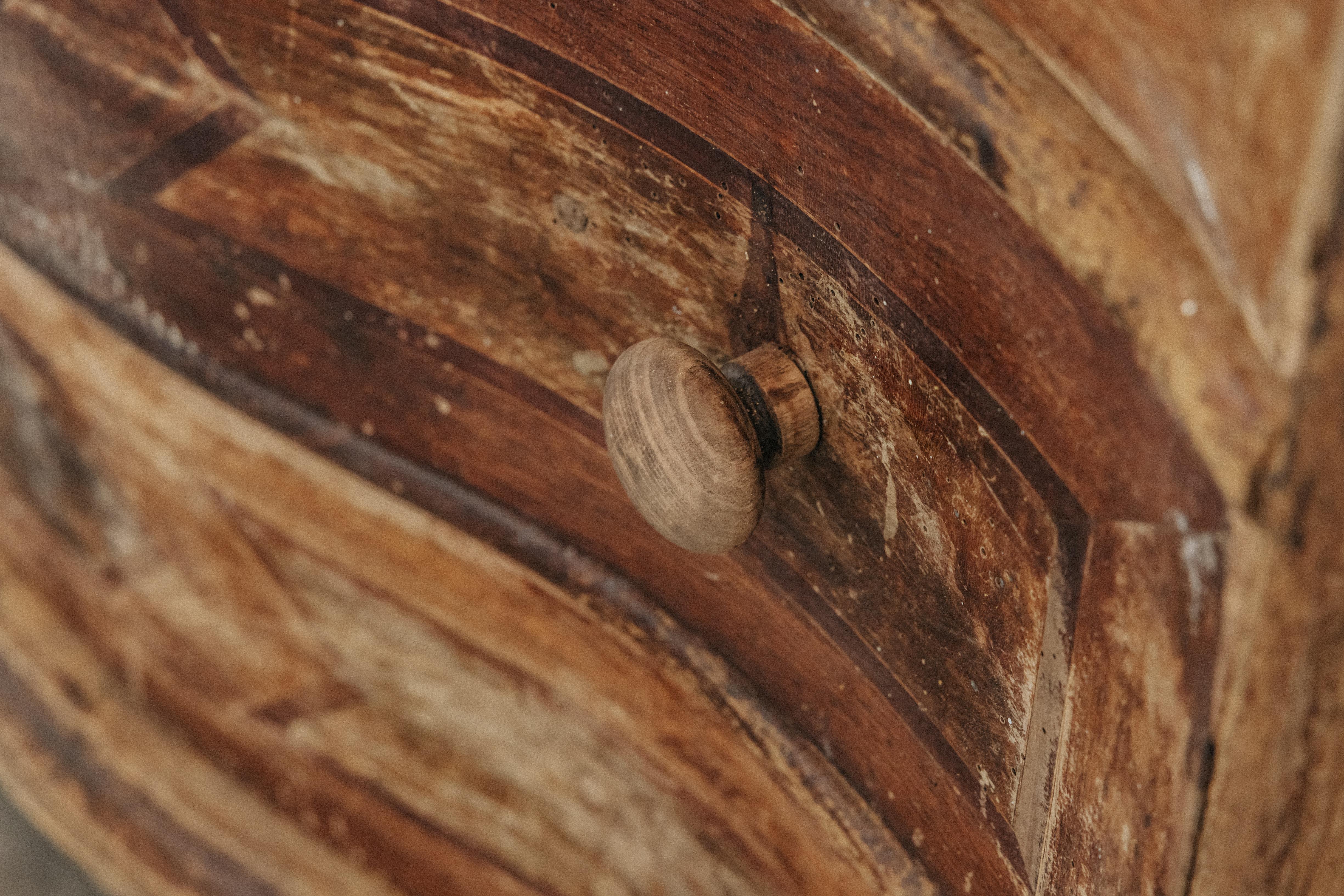 Early 19th Century Early Painted Pine Chest Of Drawers From France, Circa 1800