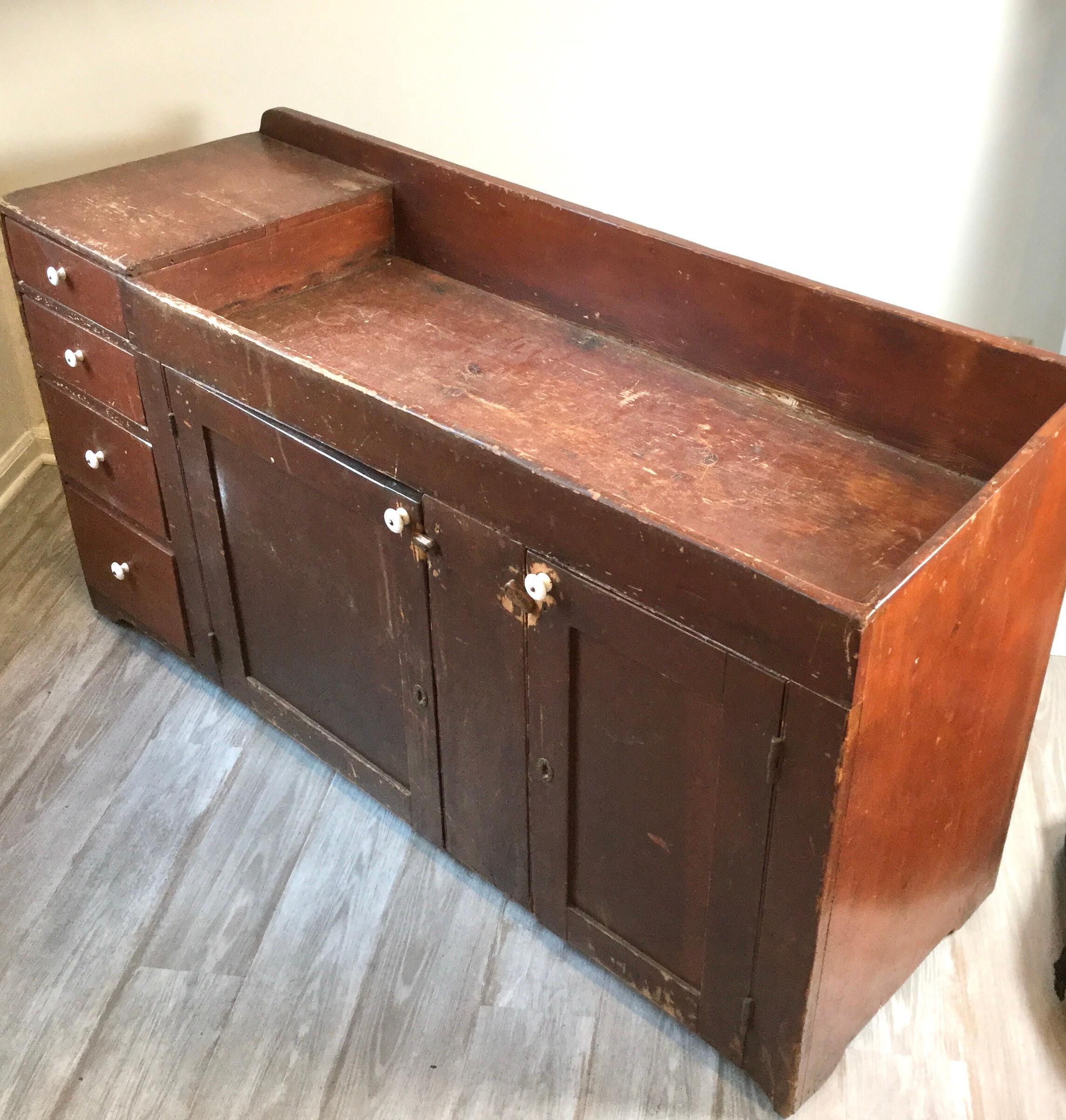 dry sink cabinet