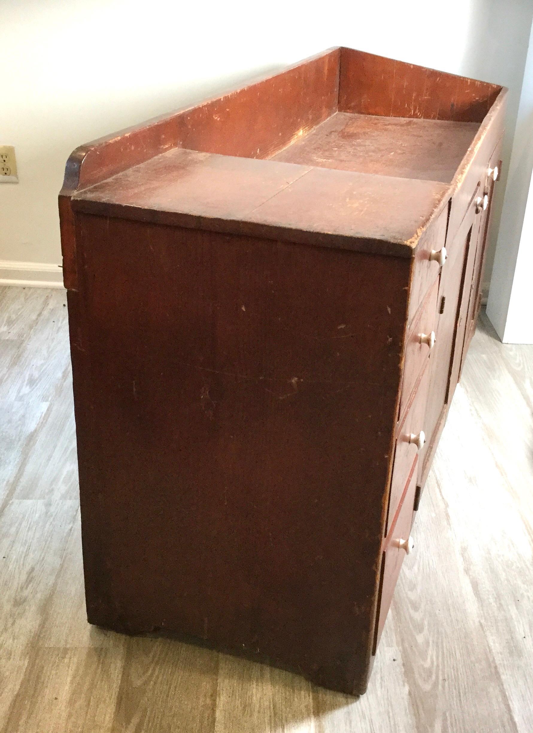 dry sink cabinet antique