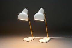 Early Pair '2' of Vl Table Lamps by Vilhelm Lauritzen by Louis Poulsen