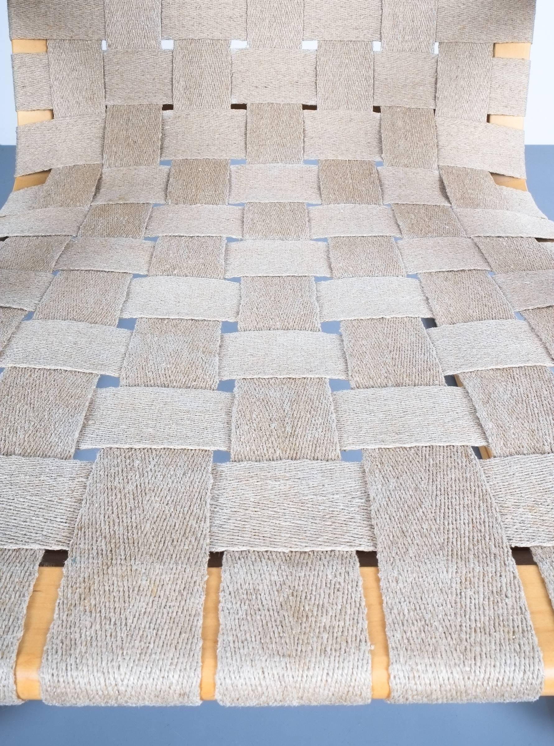 Mid-20th Century Early Pair of Alvar Aalto Armchairs Chair Model 406 Artek, 1960