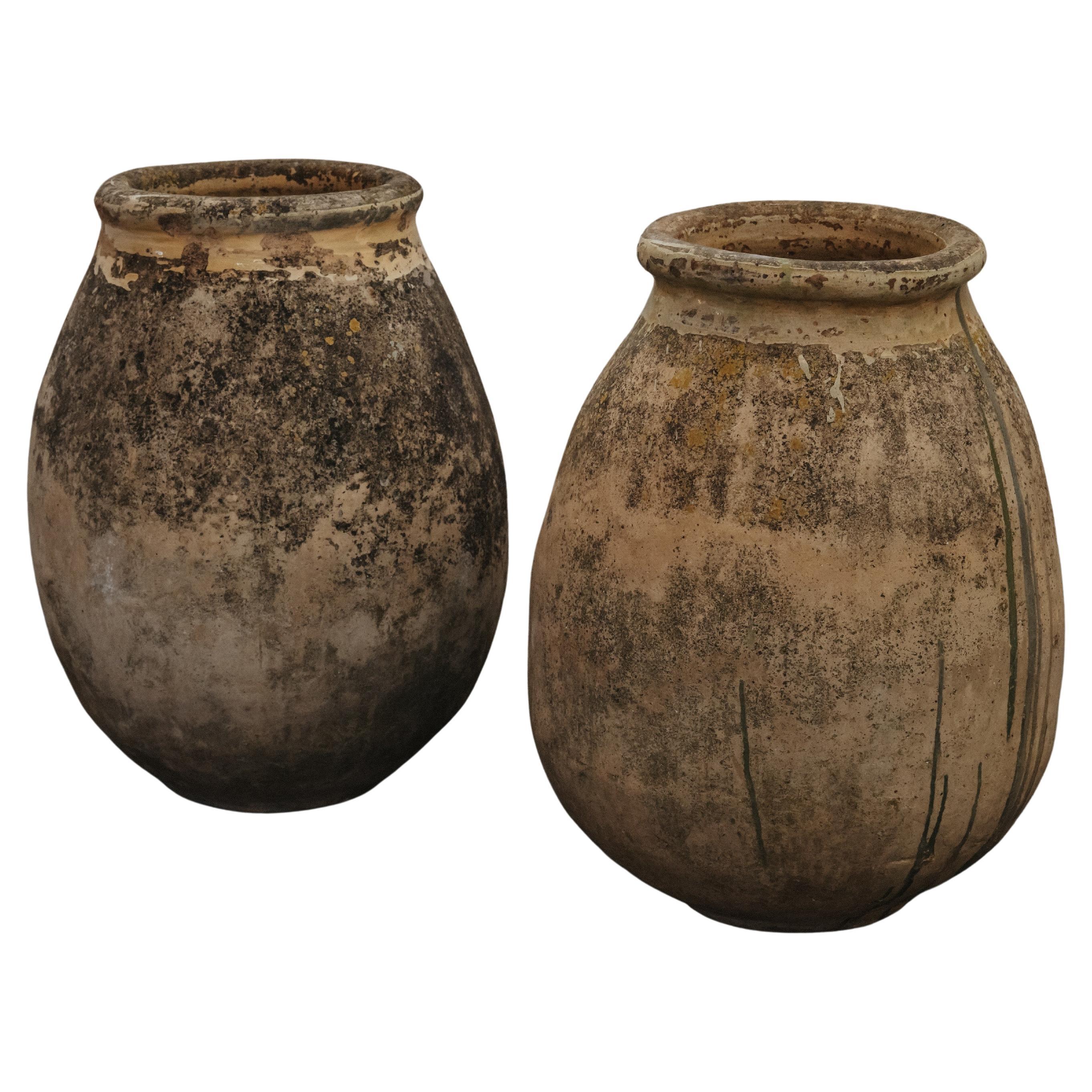 Paire de JAR de Biot de France, Circa 1940