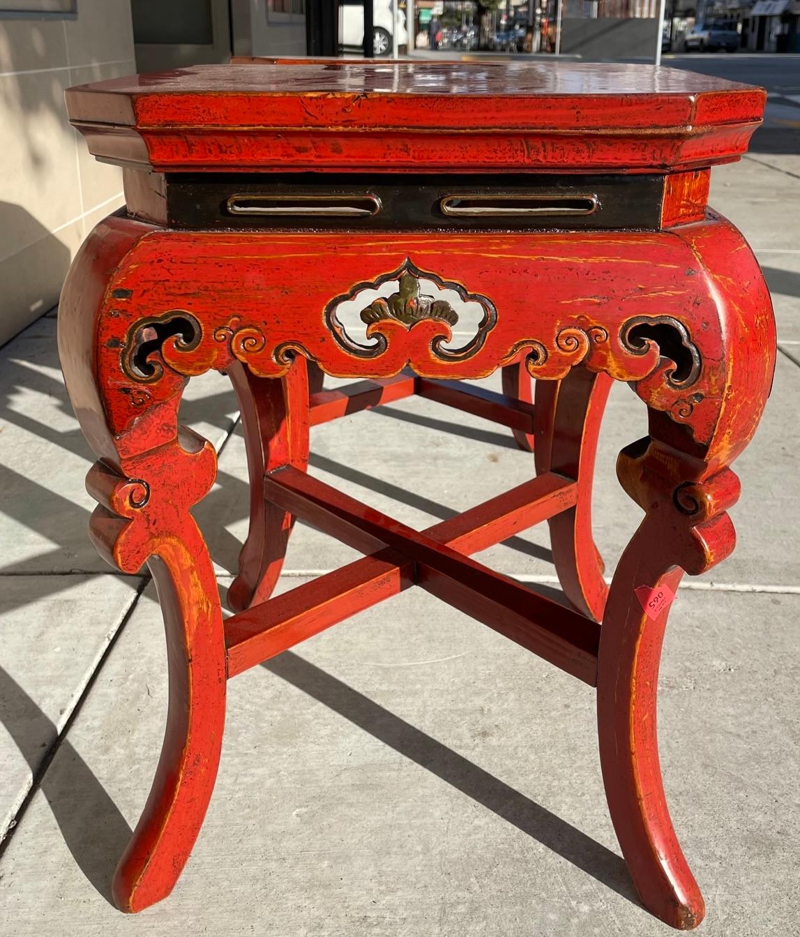 Early Pair of Fijian Tables For Sale 2