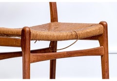 Early Pair Of Hans Wegner CH23 Side Chairs Circa 1950’s