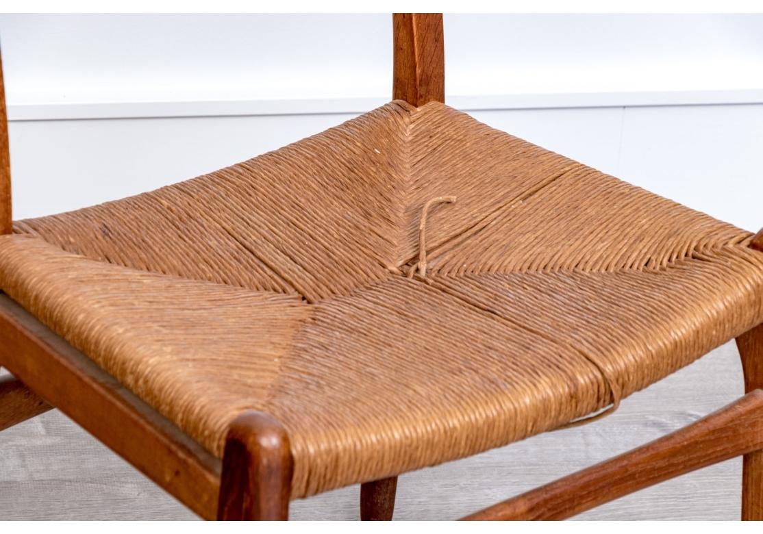 Early Pair Of Hans Wegner CH23 Side Chairs Circa 1950’s For Sale 1