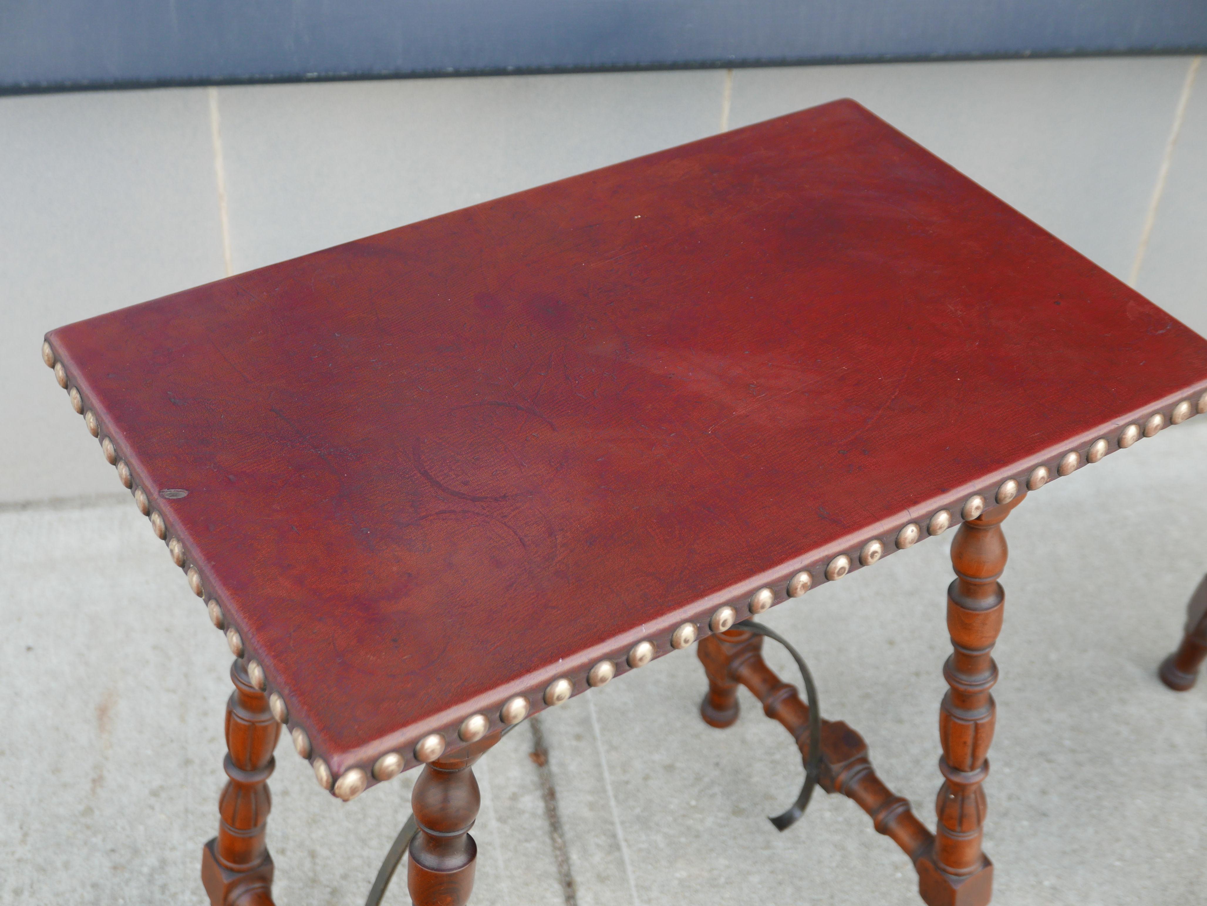 spanish style end tables