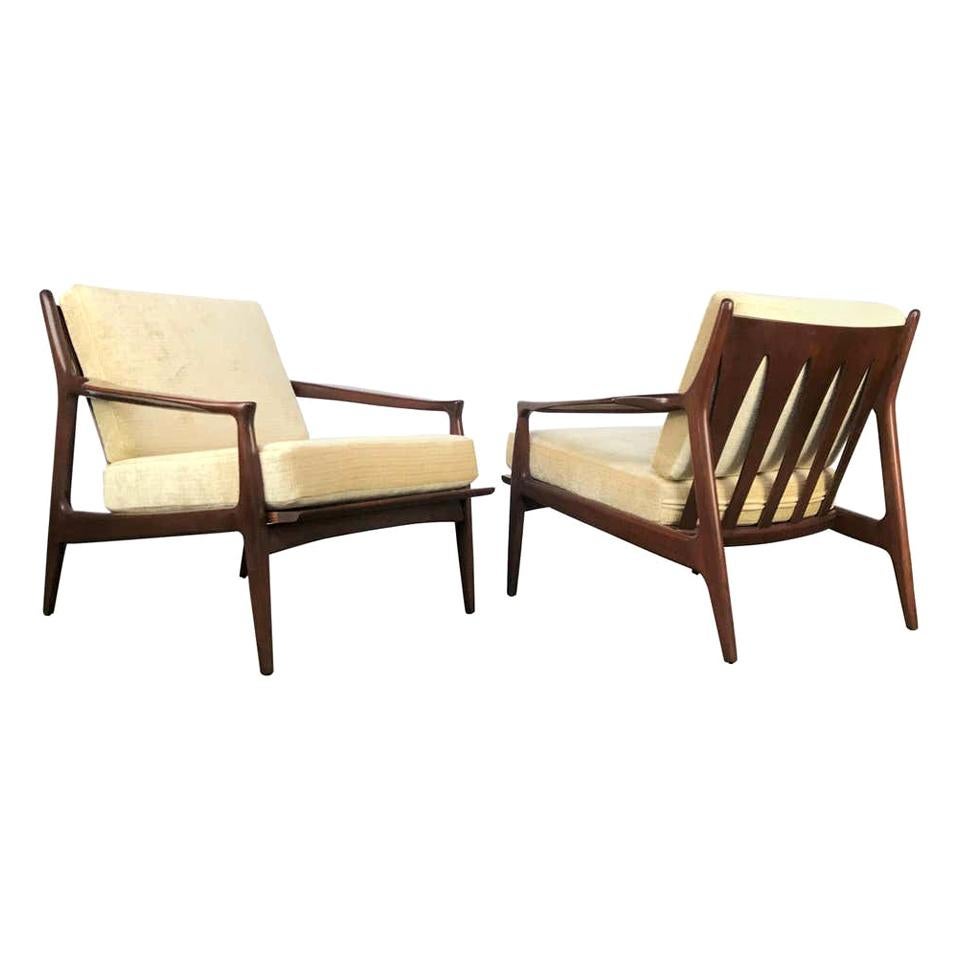 Archie Lounge Chairs by Milo Baughman for Thayer Coggin  