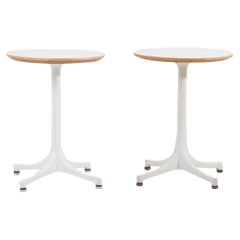 Early Pair of Pedestal Side Tables by George Nelson for Contura / Herman Miller