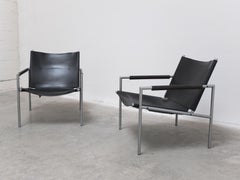 Paire de chaises longues 'SZ02' de Martin Visser pour 't Spectrum, années 1960