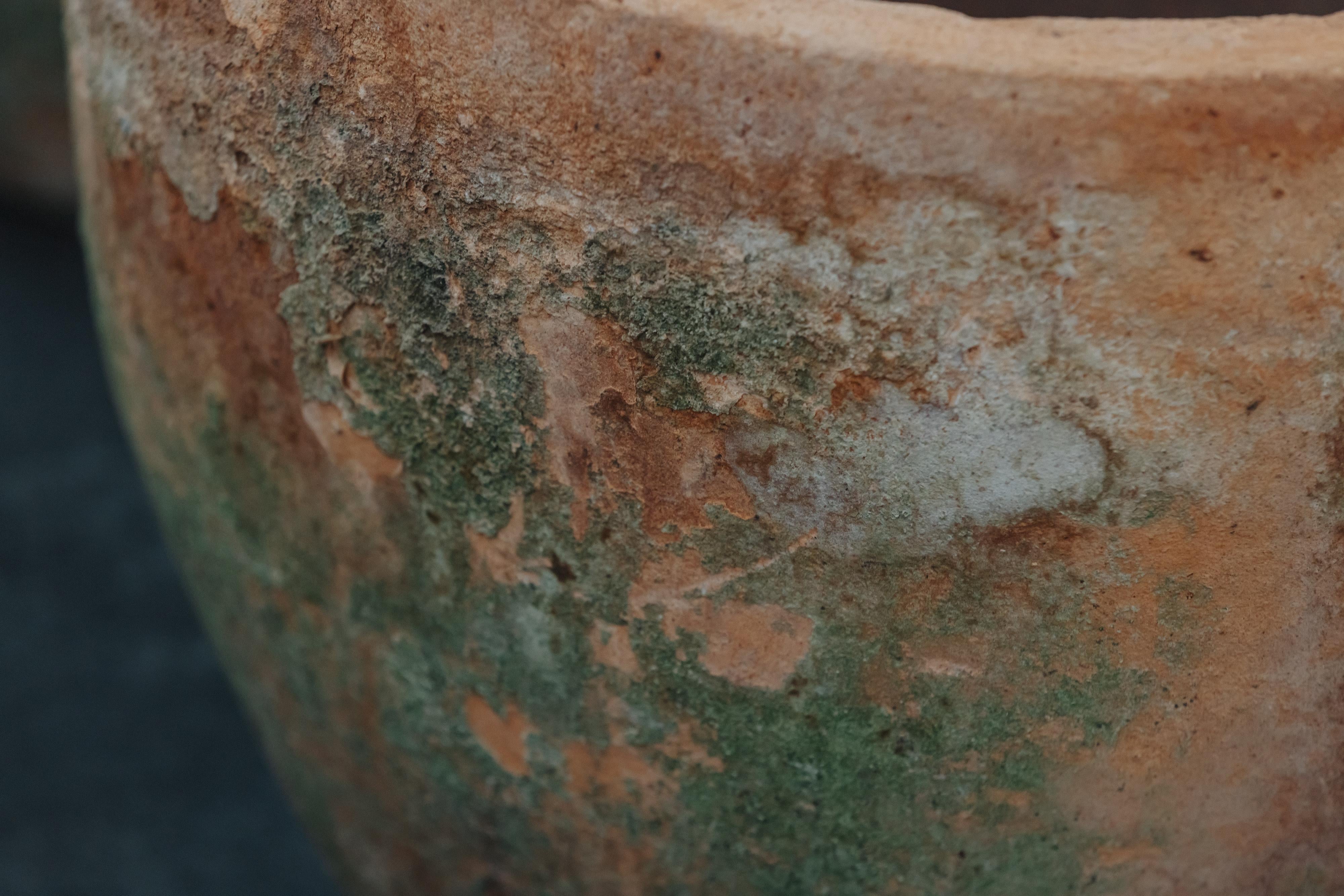 Early Pair Of Terracotta Urns From France, Circa 1920 For Sale 4