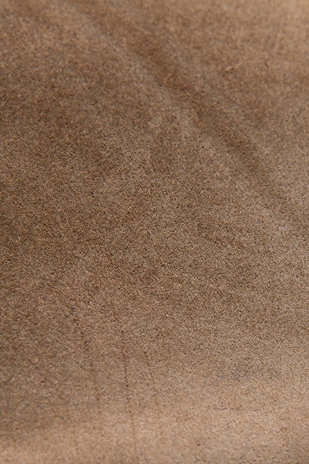 Coppia di sedie a forbice Ward Bennetts in rovere massiccio con camoscio originale color oliva in vendita 4