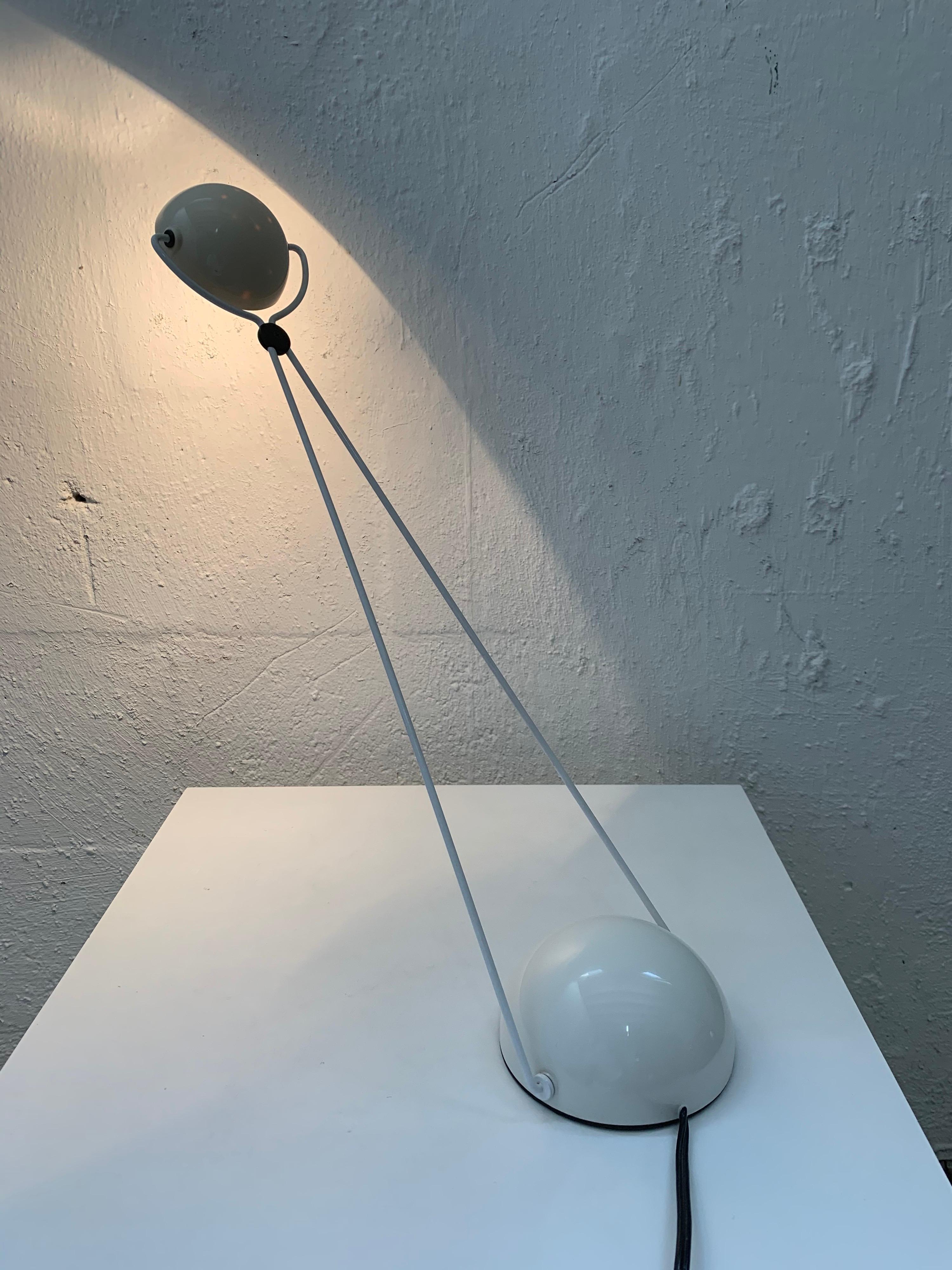 Frühe Paolo Piva „Meridiana“ Schreibtisch- oder Quastenlampe für Stefano Cevoli, Italien, 1980er Jahre (Lackiert) im Angebot