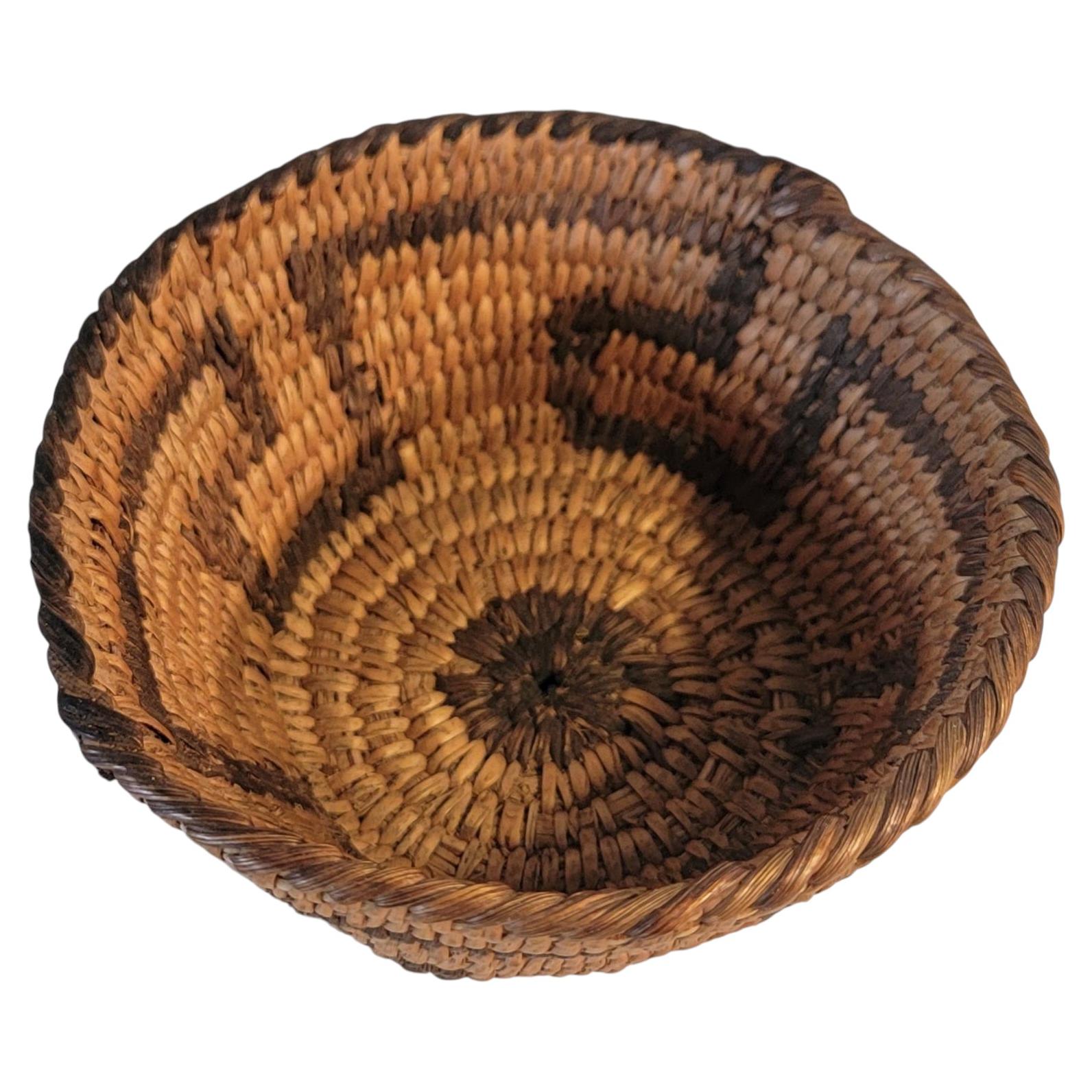 Early Papago Geometric Indian Basket