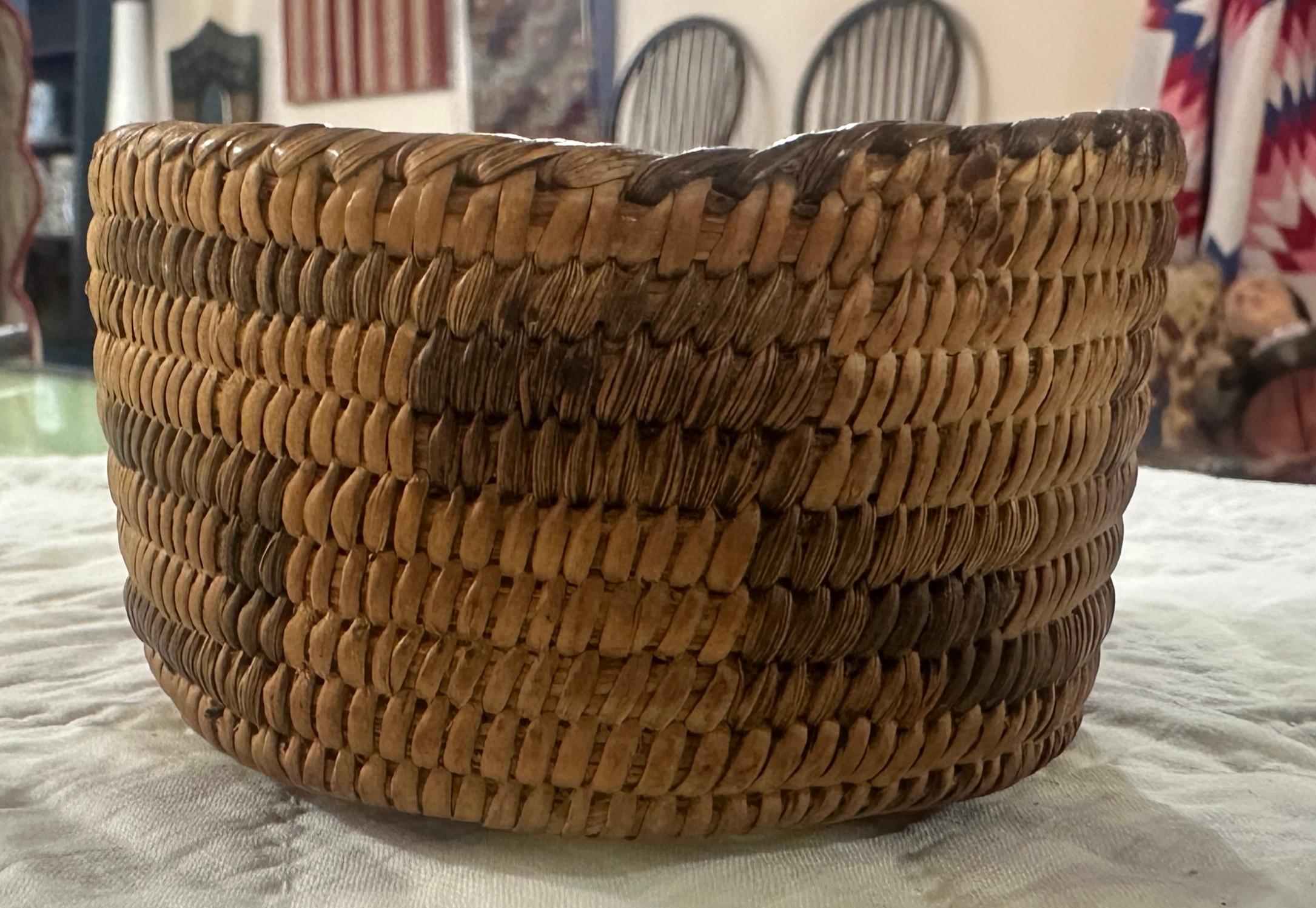 Adirondack Early Papago Indian Basket For Sale
