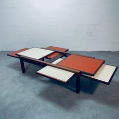 Table basse PAR6 de Bernard Vuarnesson pour Bellato Italie, années 1970