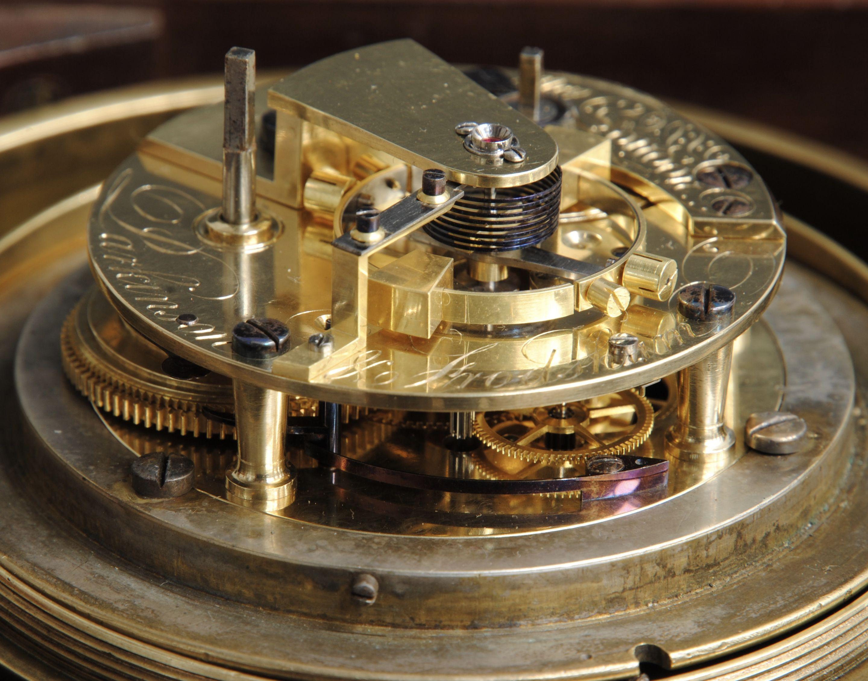 English Early Parkinson and Frodsham Marine Chronometer
