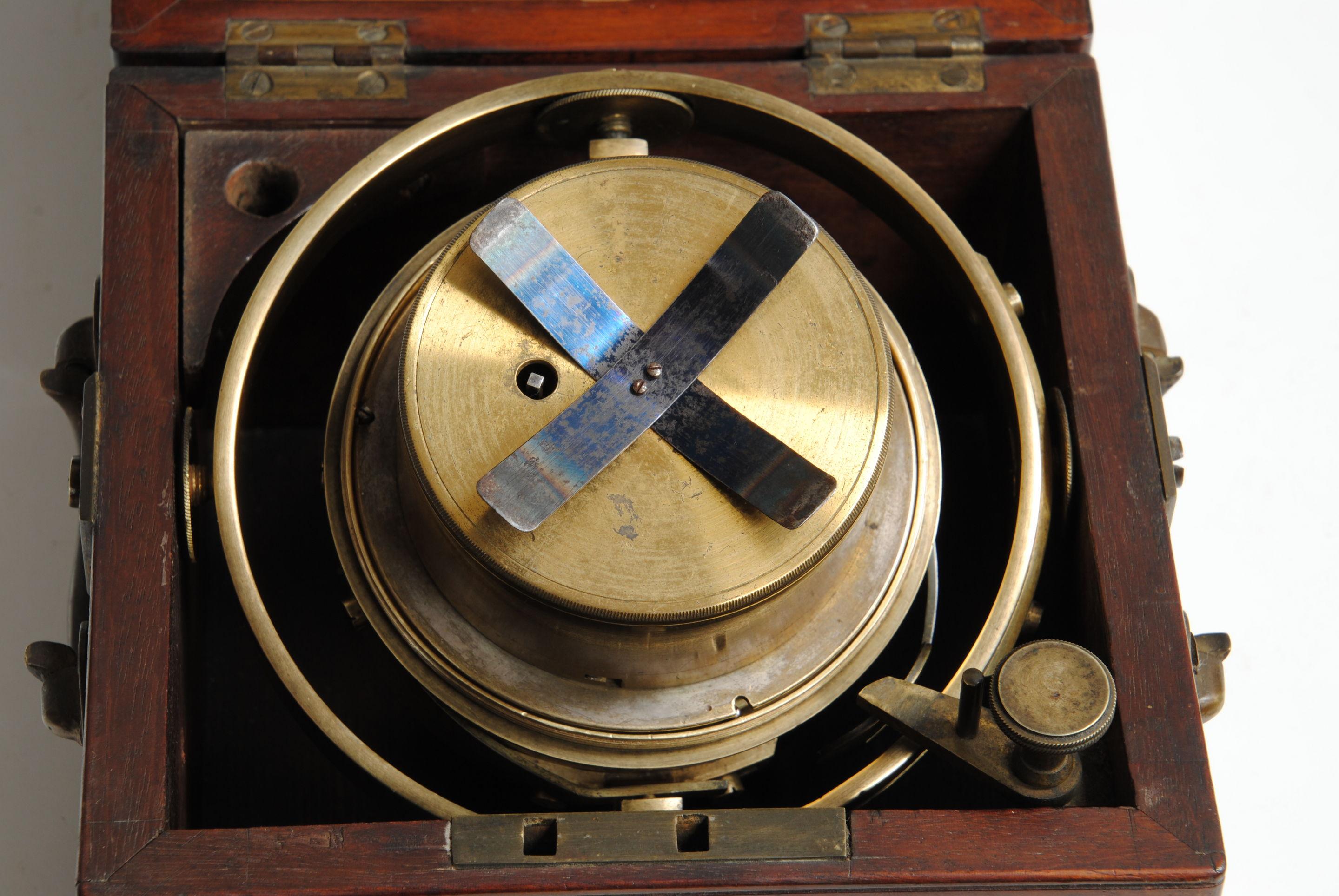 Mahogany Early Parkinson and Frodsham Marine Chronometer