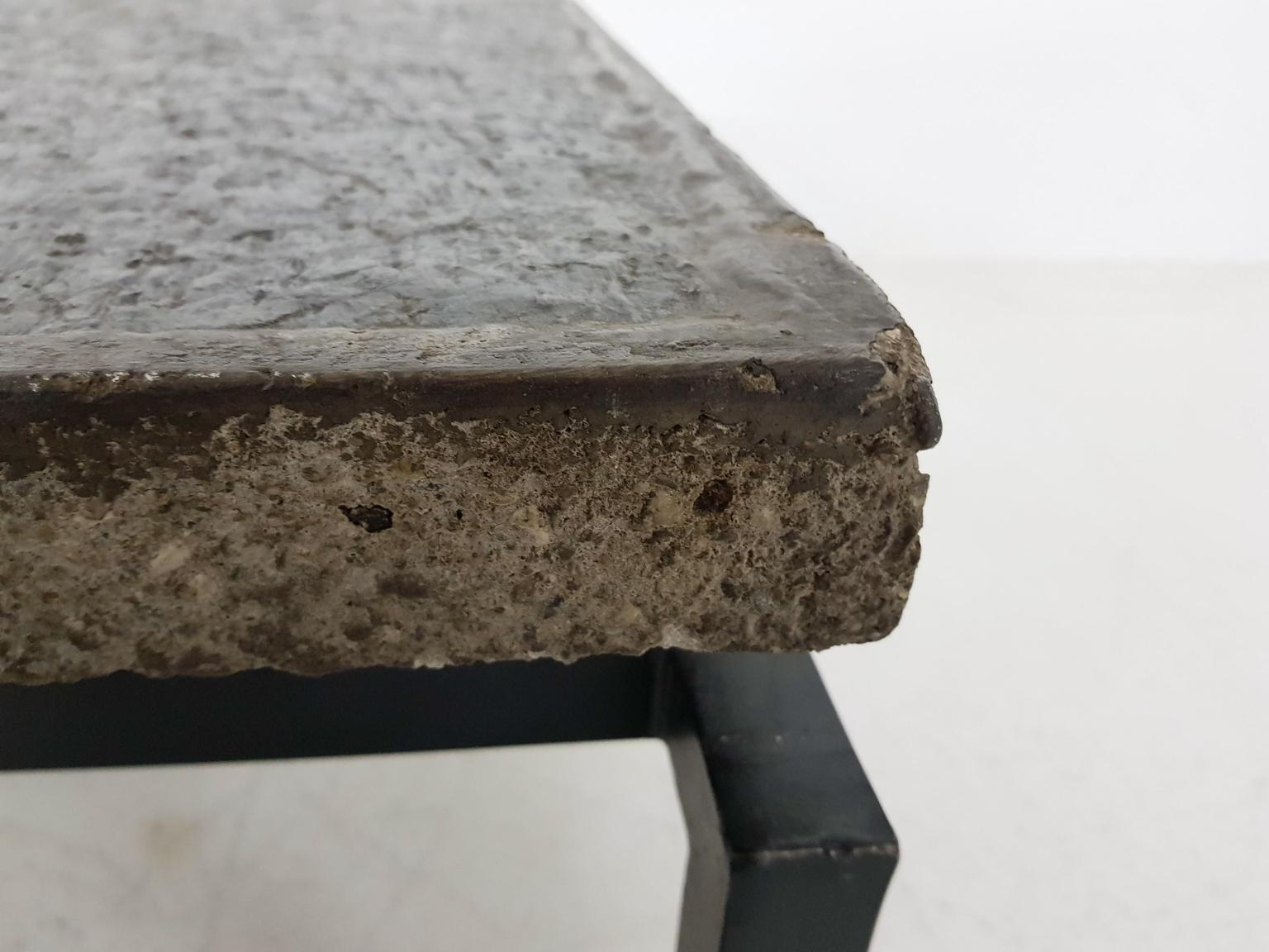 Table basse en mosaïque de pierre de Paul Kingma, design et art néerlandais, 1963 en vente 5