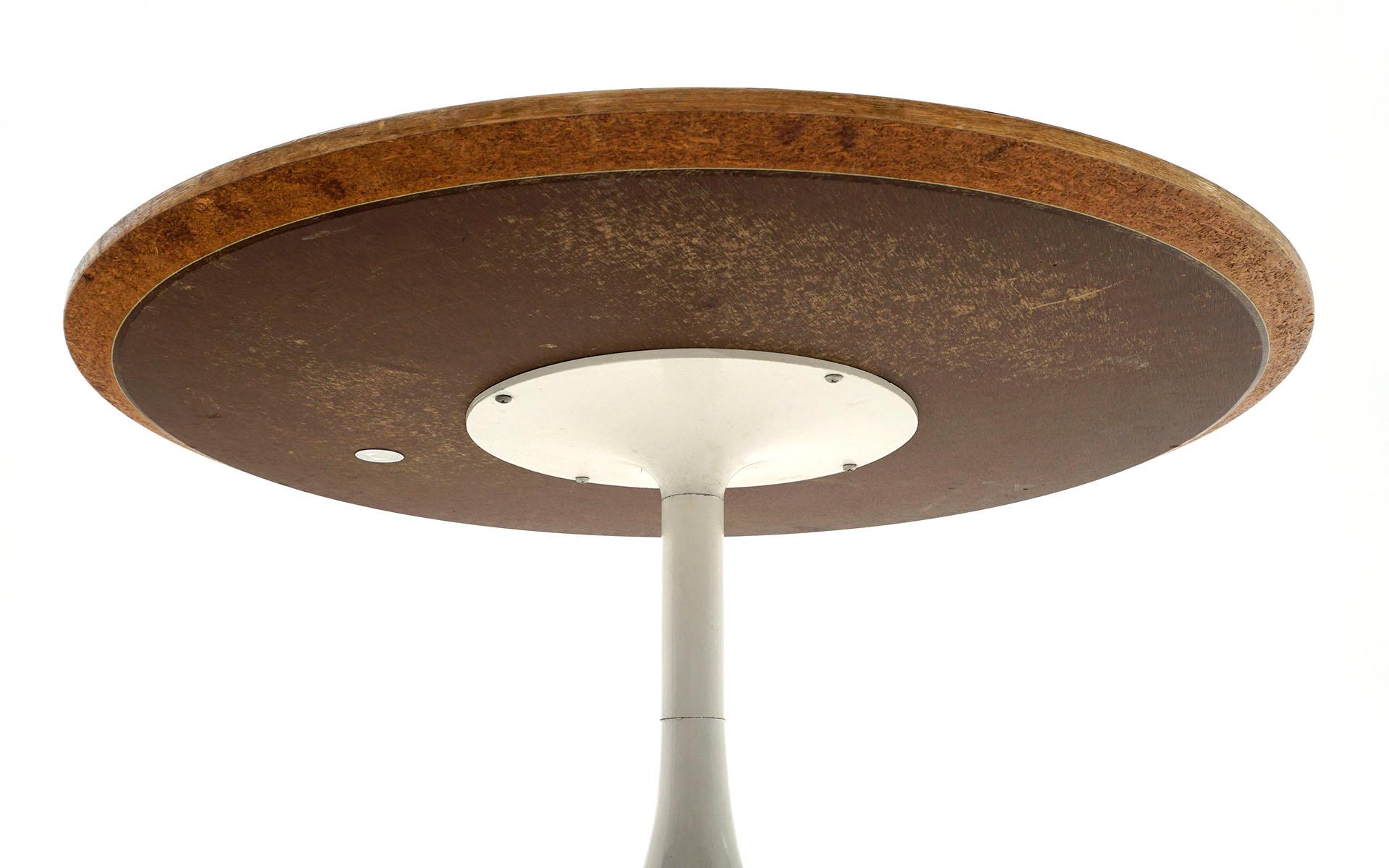 Mid-Century Modern Early Pedestal Coffee Table No. 5452 Designed by Irving Harper for George Nelson For Sale