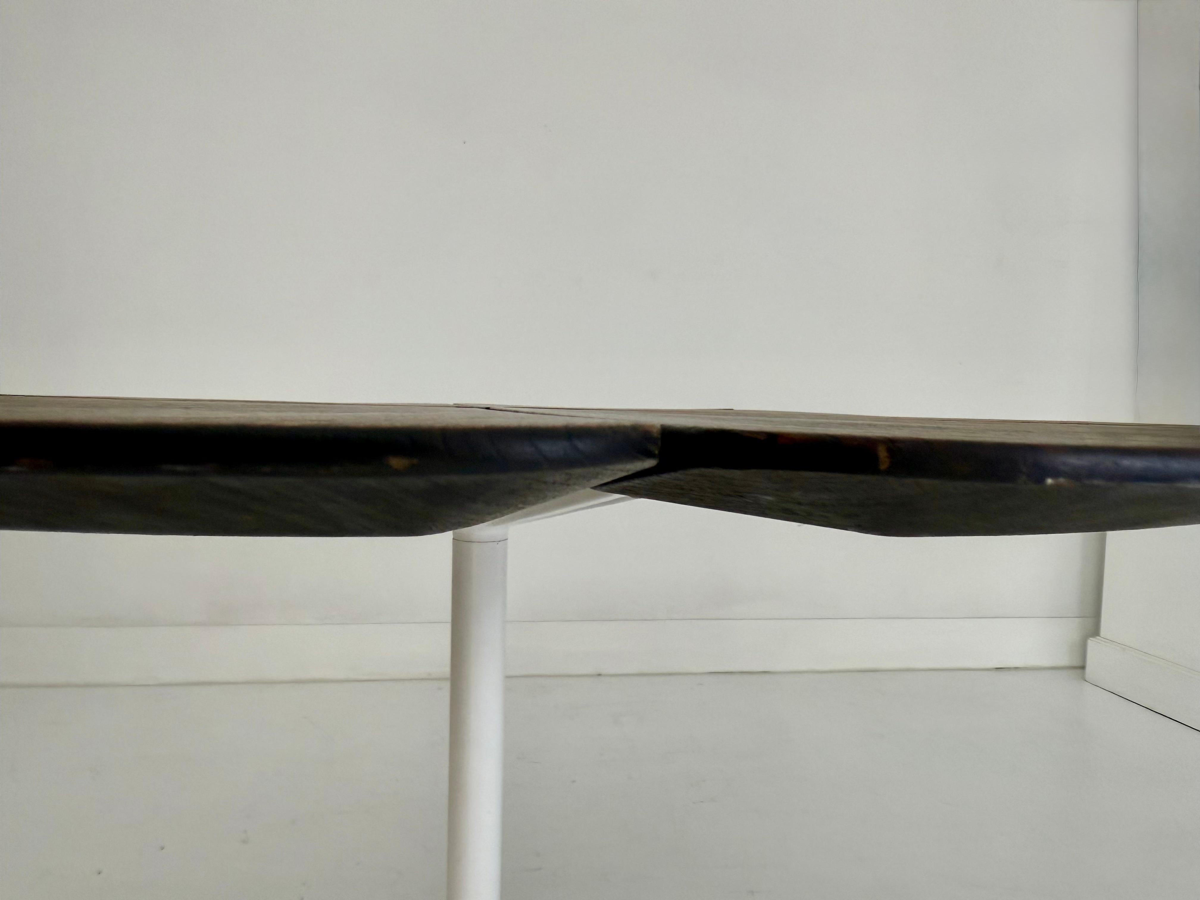 Früher Petal-Beistelltisch von Richard Schultz für Knoll aus Zedernholz, USA, 1960er Jahre im Angebot 1