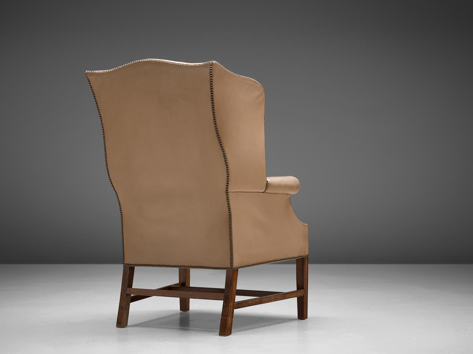 Danish Early Peter Hvidt & Orla Mølgaard Nielsen Wingback Chair