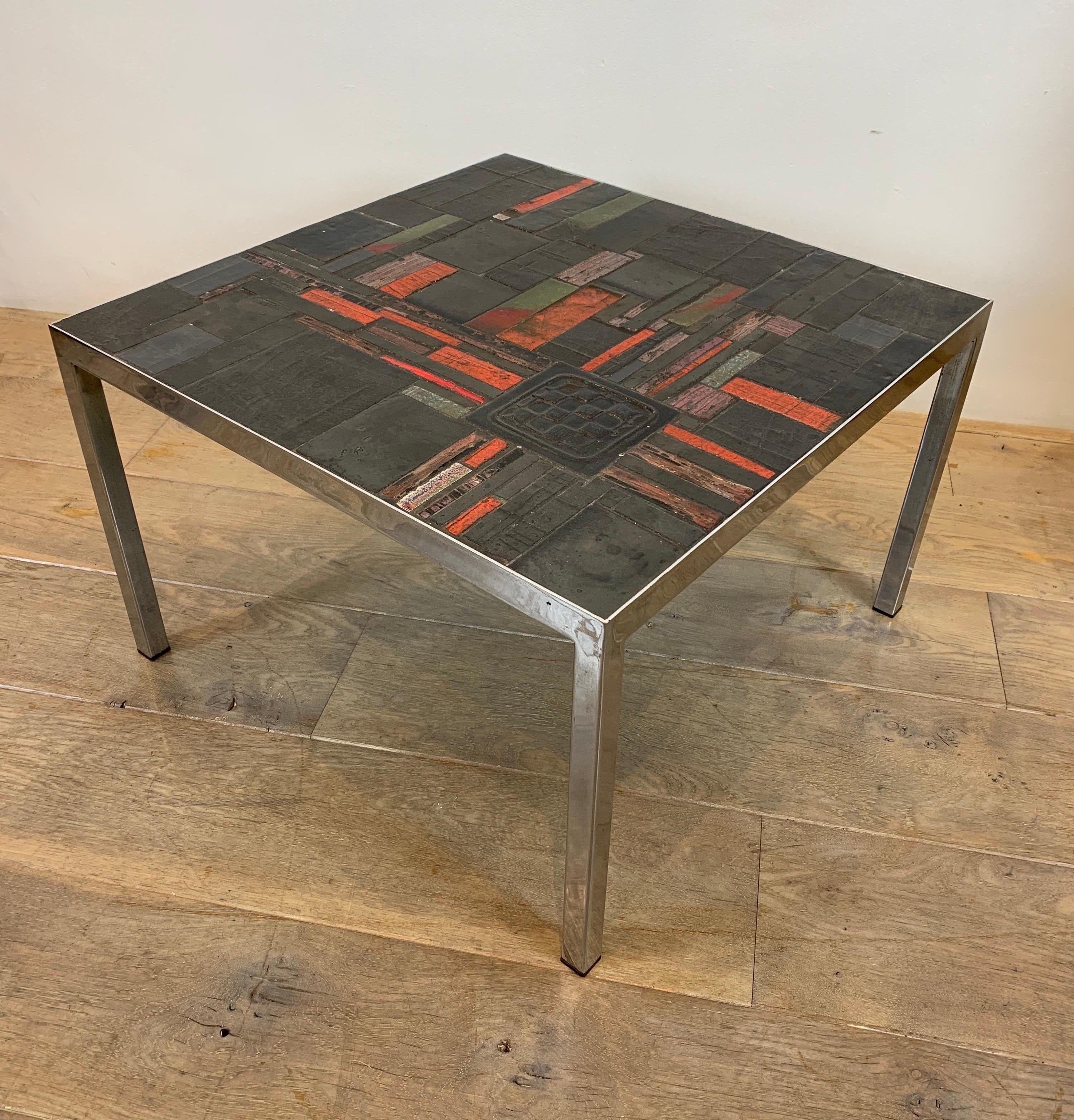 Early Pia Manu Table, 1960s In Good Condition In Brussels, BE