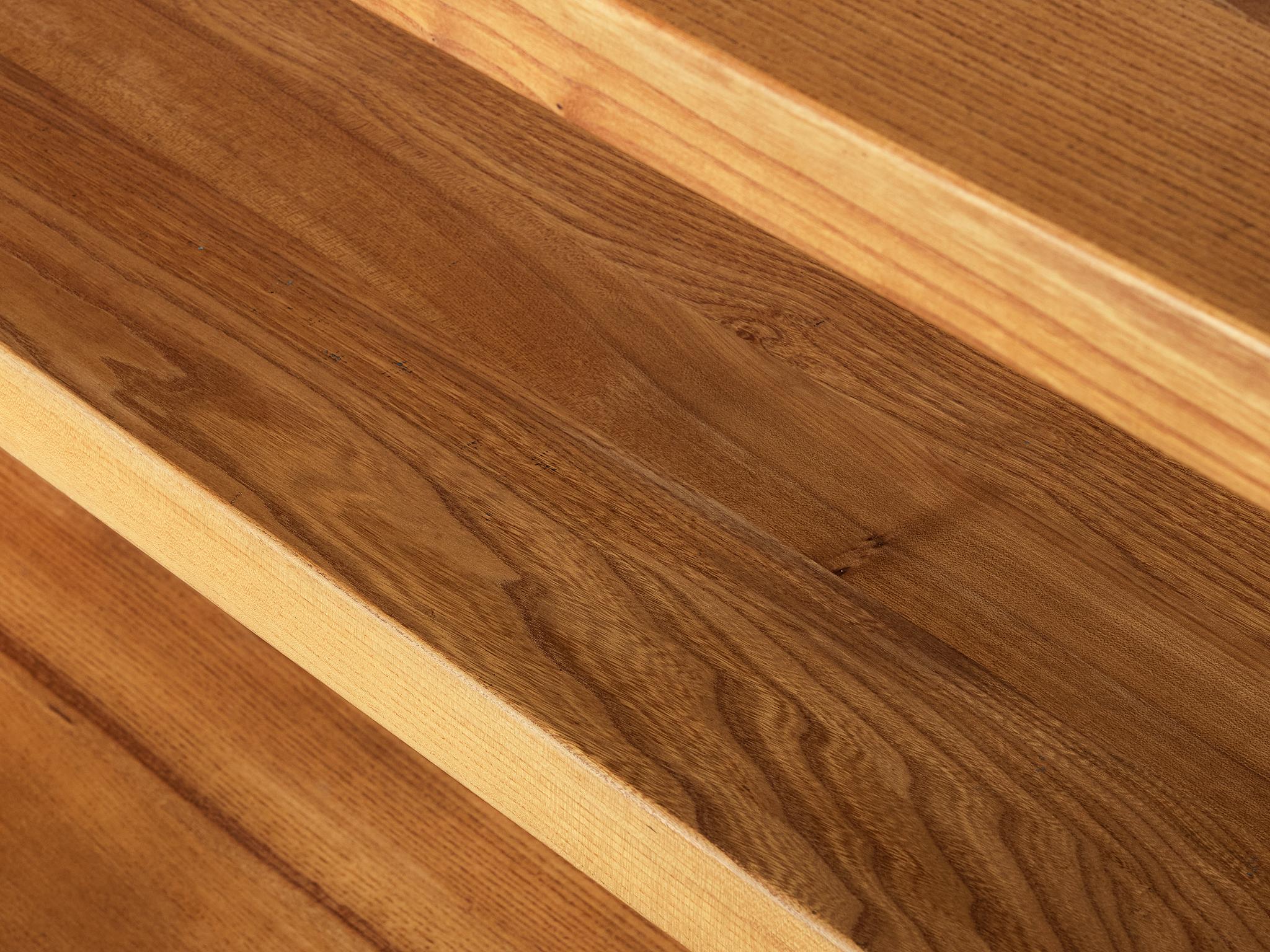 Early Pierre Chapo 'B17C' Bibliothèque in Solid Elm 283 cm / 111.42 in. in vendita 2