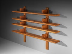 Early Pierre Chapo 'B17C' Bibliothèque in Solid Elm 284 cm / 111.81 in.