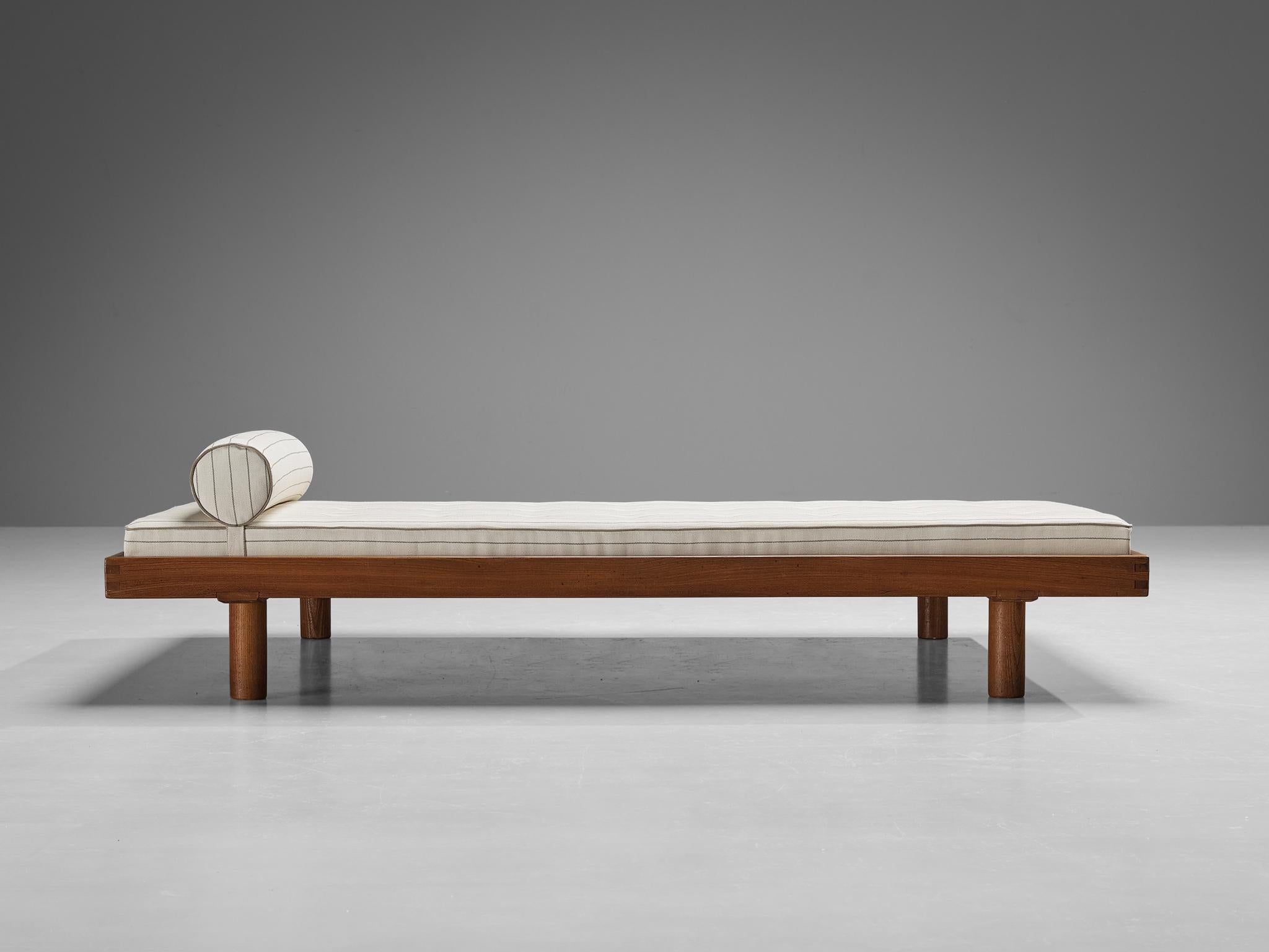 Mid-Century Modern Early Pierre Chapo “Godot” Daybed in Elm  For Sale